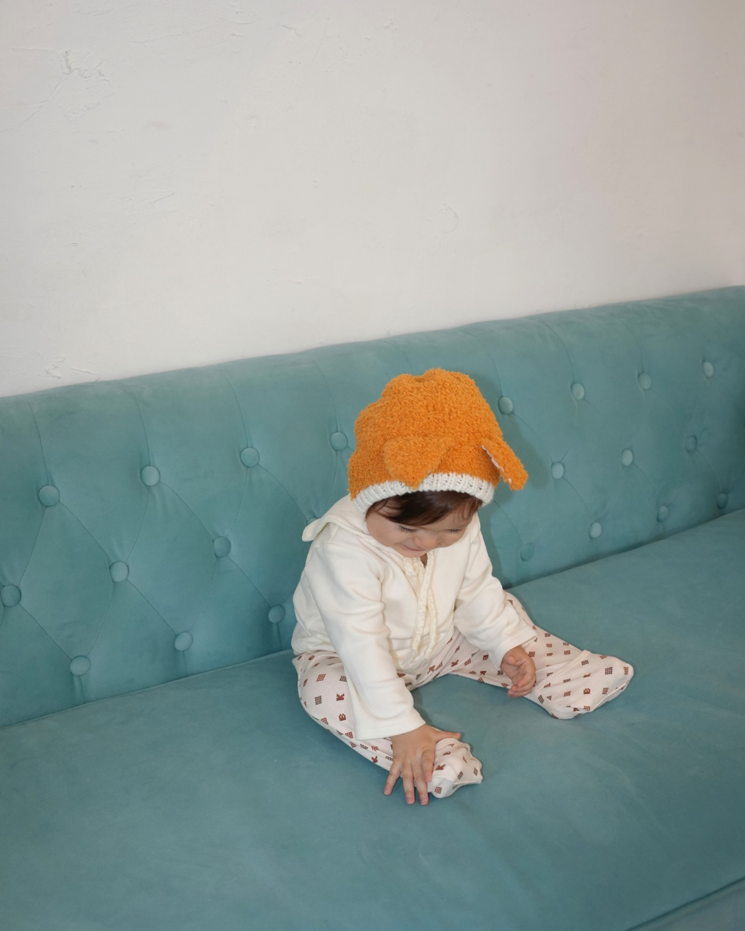 Fox Knit Bonnet【110643】