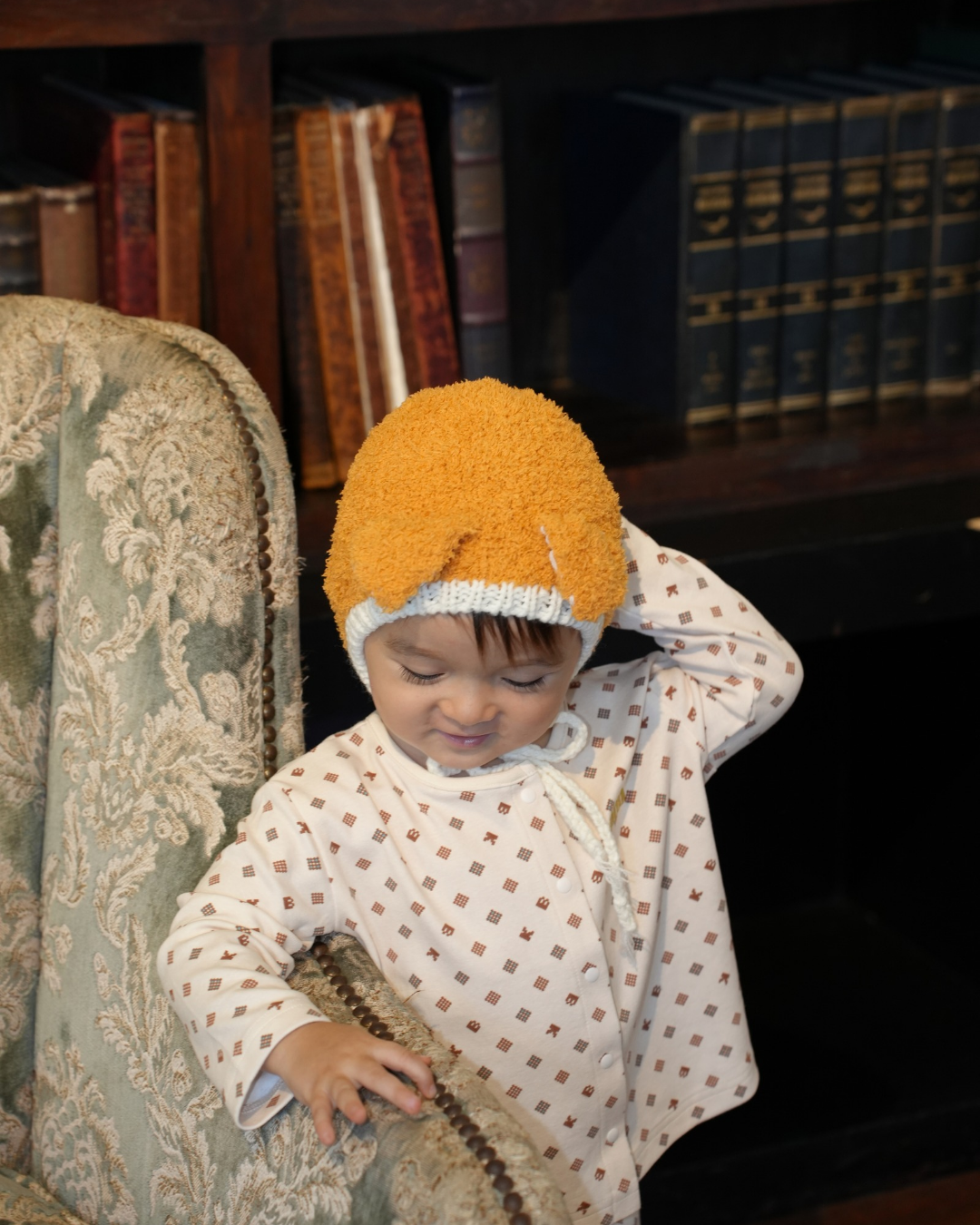 Fox Knit Bonnet【110643】