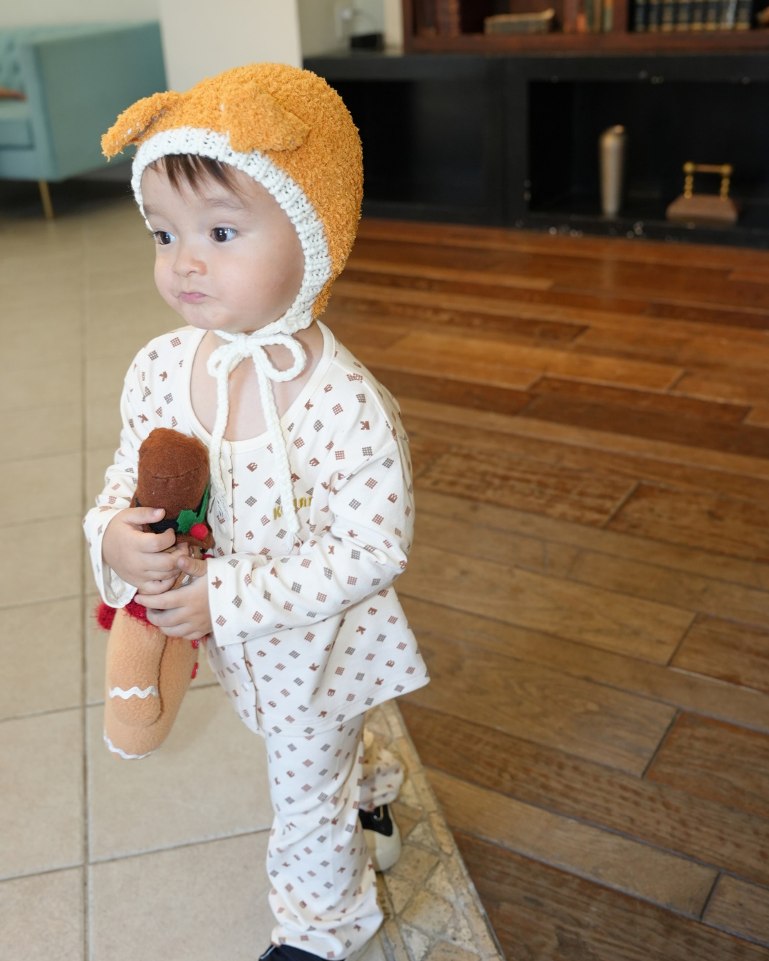 Fox Knit Bonnet【110643】
