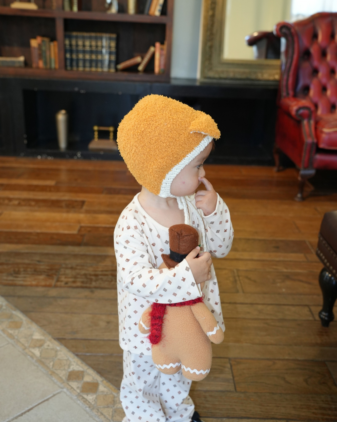 Fox Knit Bonnet【110643】