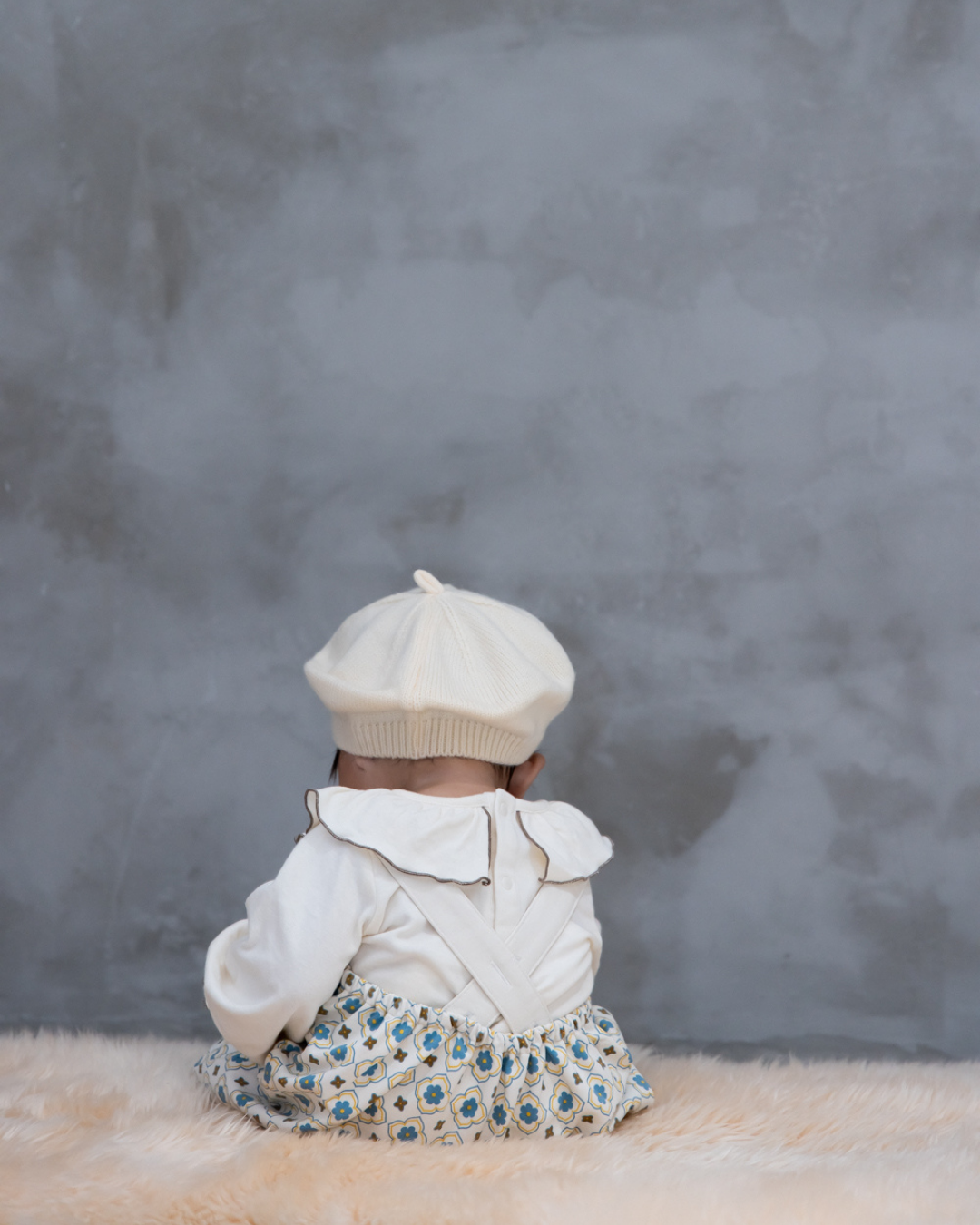 (Pre-order item) Vintage Tile Overalls (Fleece) [110081] 