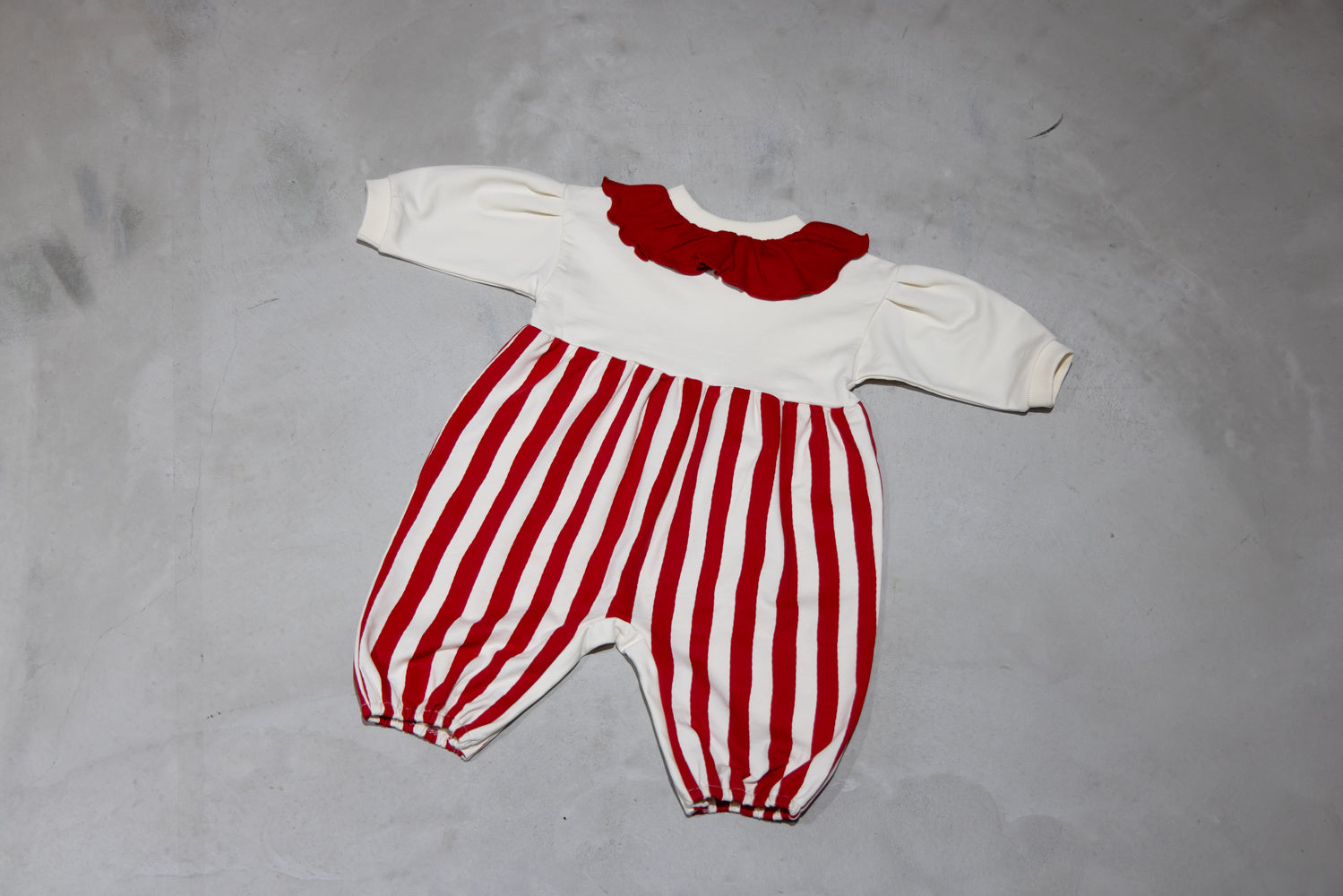 (Pre-order item) Circus Sweat Coverall [110078] (Red) 