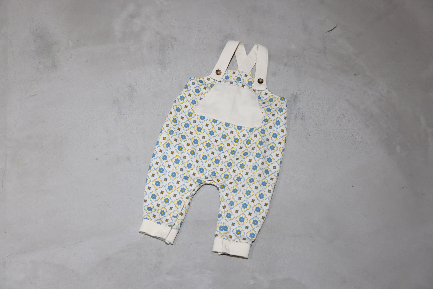 (Pre-order item) Vintage Tile Overalls (Fleece) [110081] 