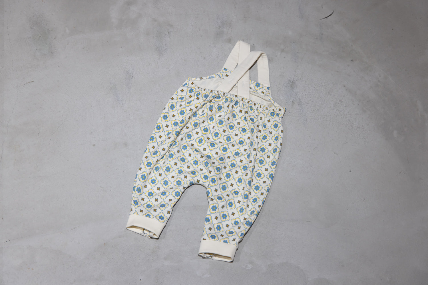 (Pre-order item) Vintage Tile Overalls (Fleece) [110081] 