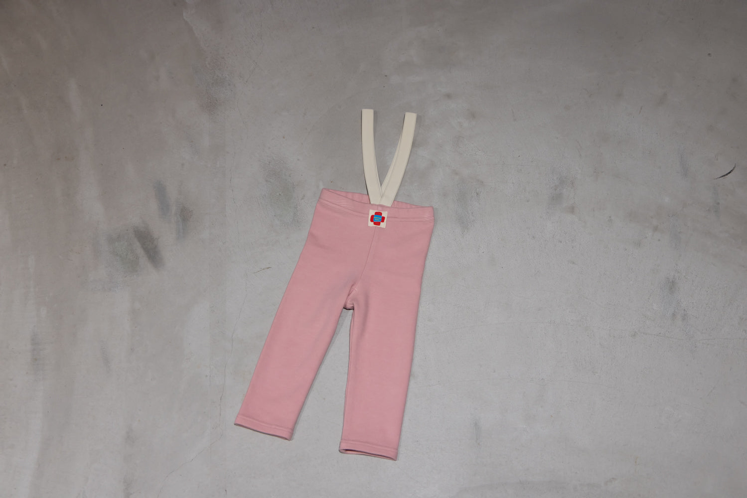 (Pre-order item) Stretch Smooth Suspender Pants [110093] (Pink) 