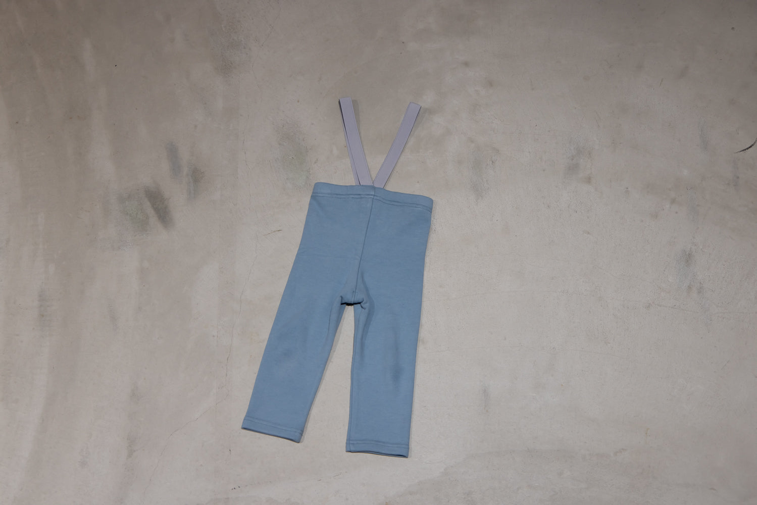 (Pre-order item) Stretch Smooth Suspender Pants [110093] (Blue) 