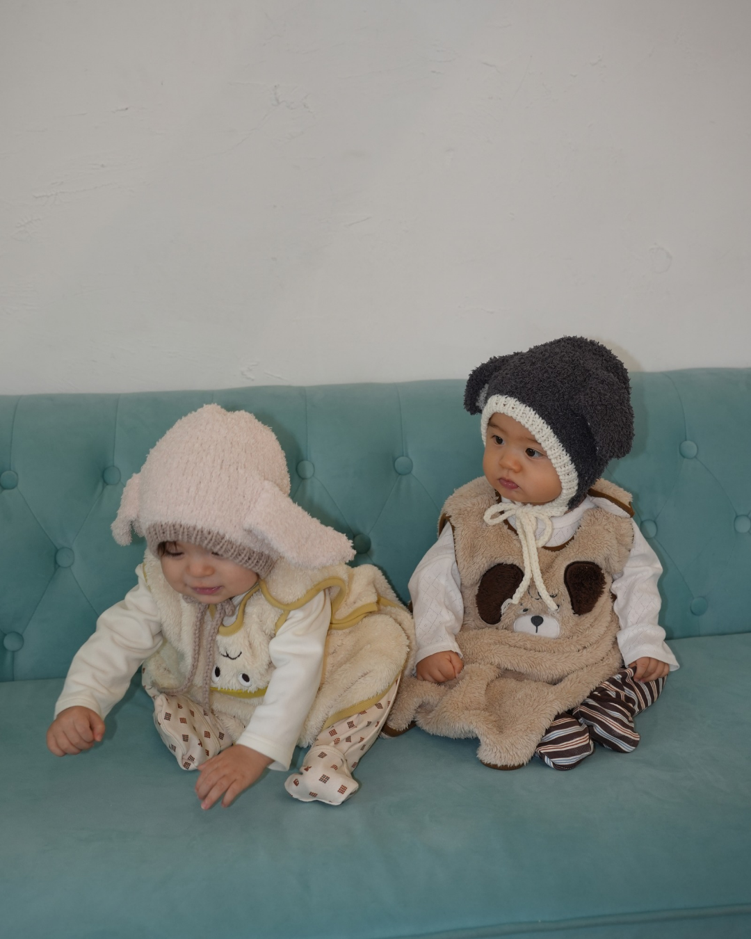 Rabbit Knit Bonnet【110643】