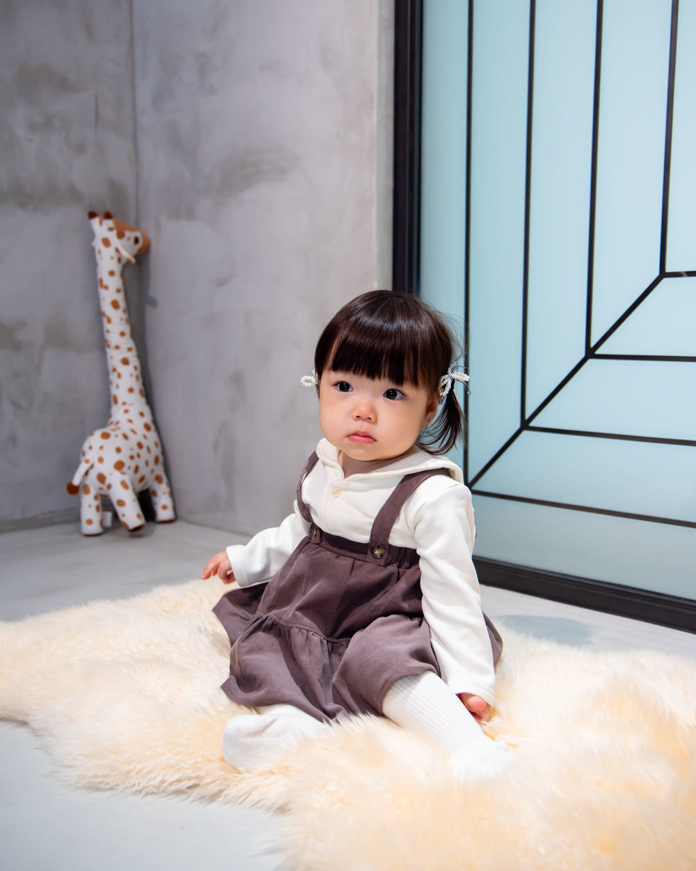 ストレッチスムースセーラーカラーシャツ【110090】（White）