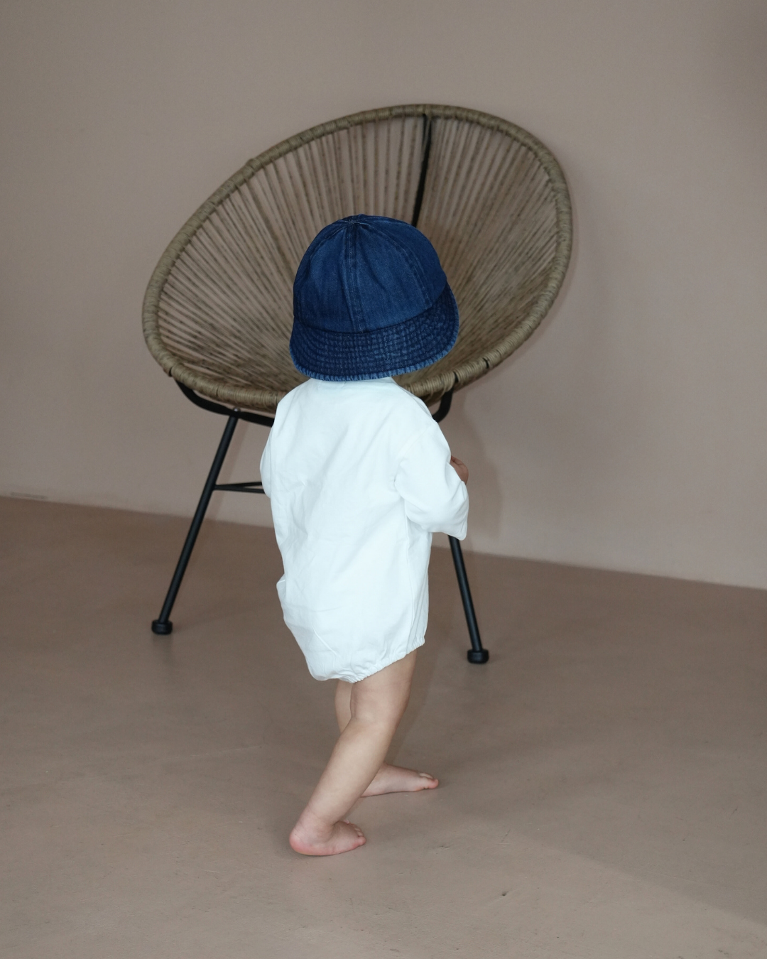 Floral Design 3/4 Sleeve Rompers【110139】