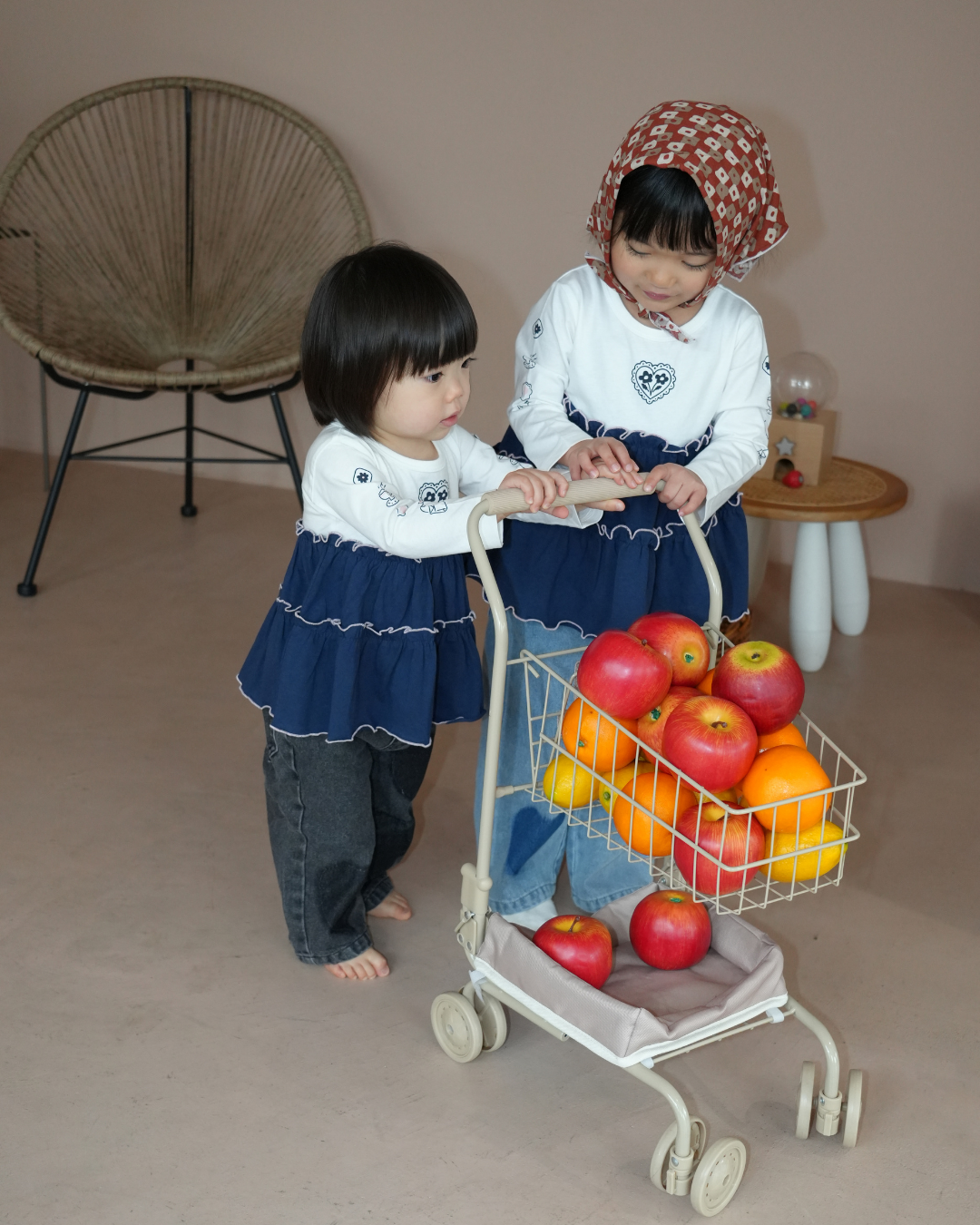 Country Style Tiered Merrow Tunic【110136】