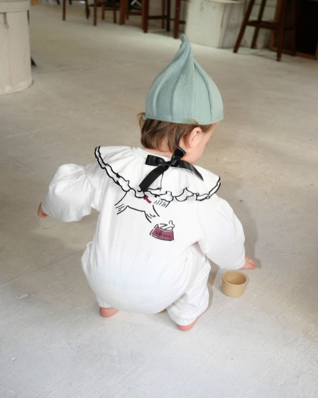 Classical Detachable Collar Pumpkin Pants Two Piece Set【110126】