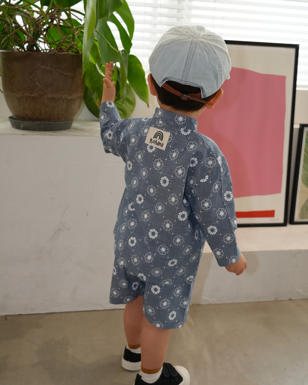 Daisy Denim China Shirt【110208】