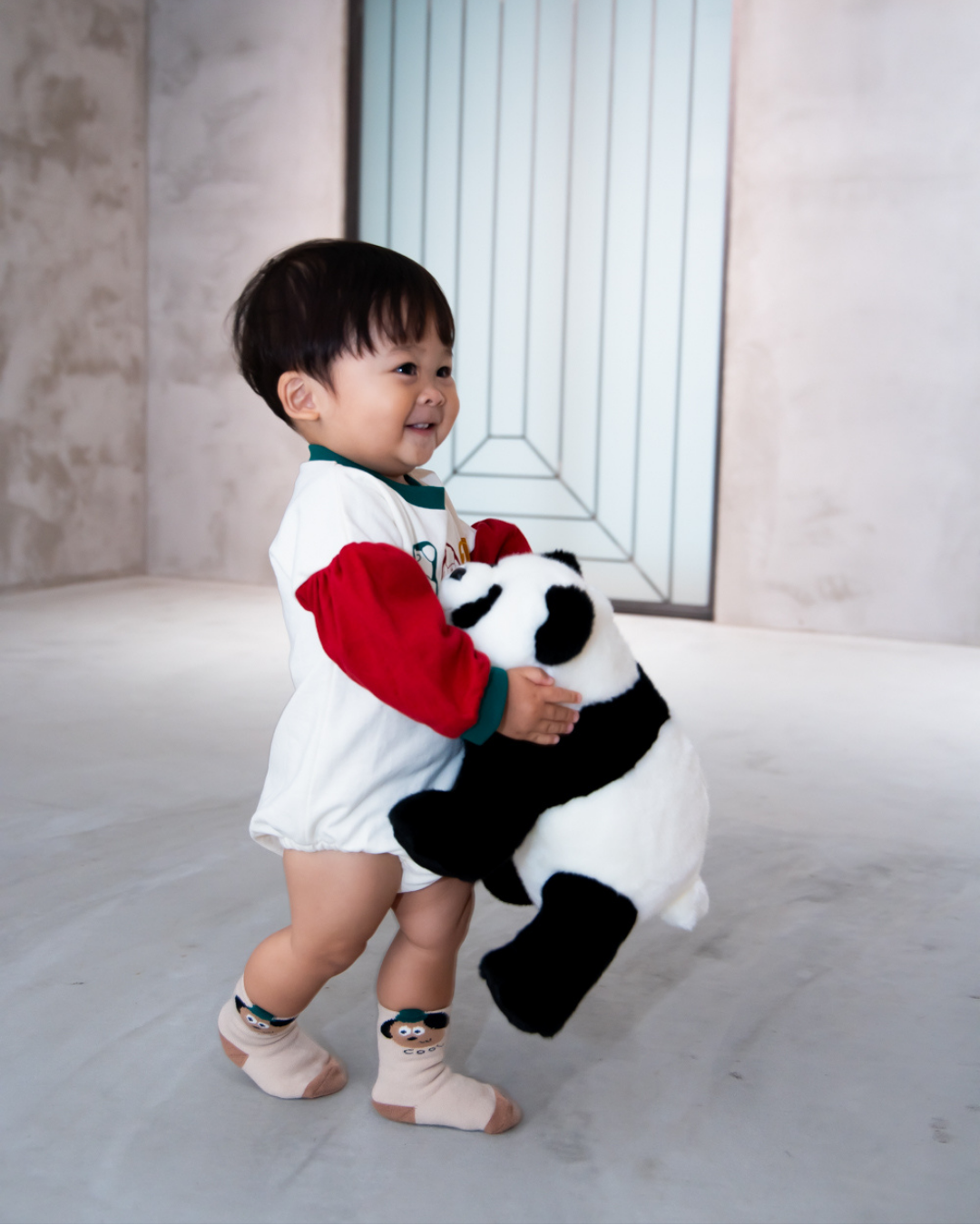 (Pre-order item) Retro Doggie Romper [110083] 