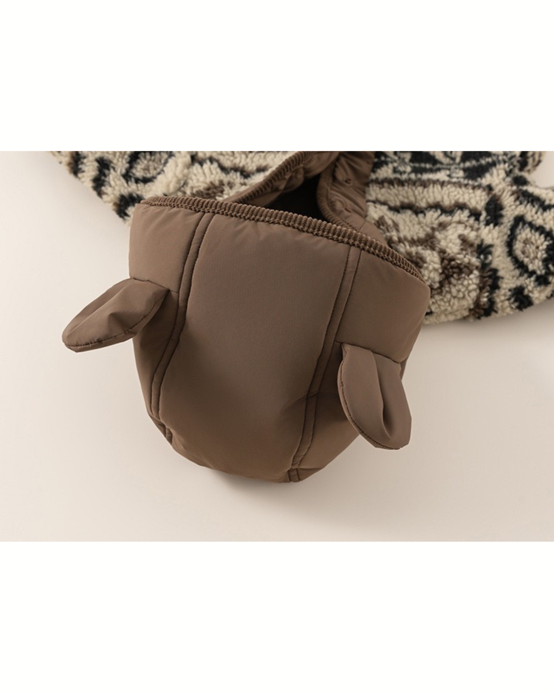 （pre-order）くまボアジャンパースーツ【N3509】