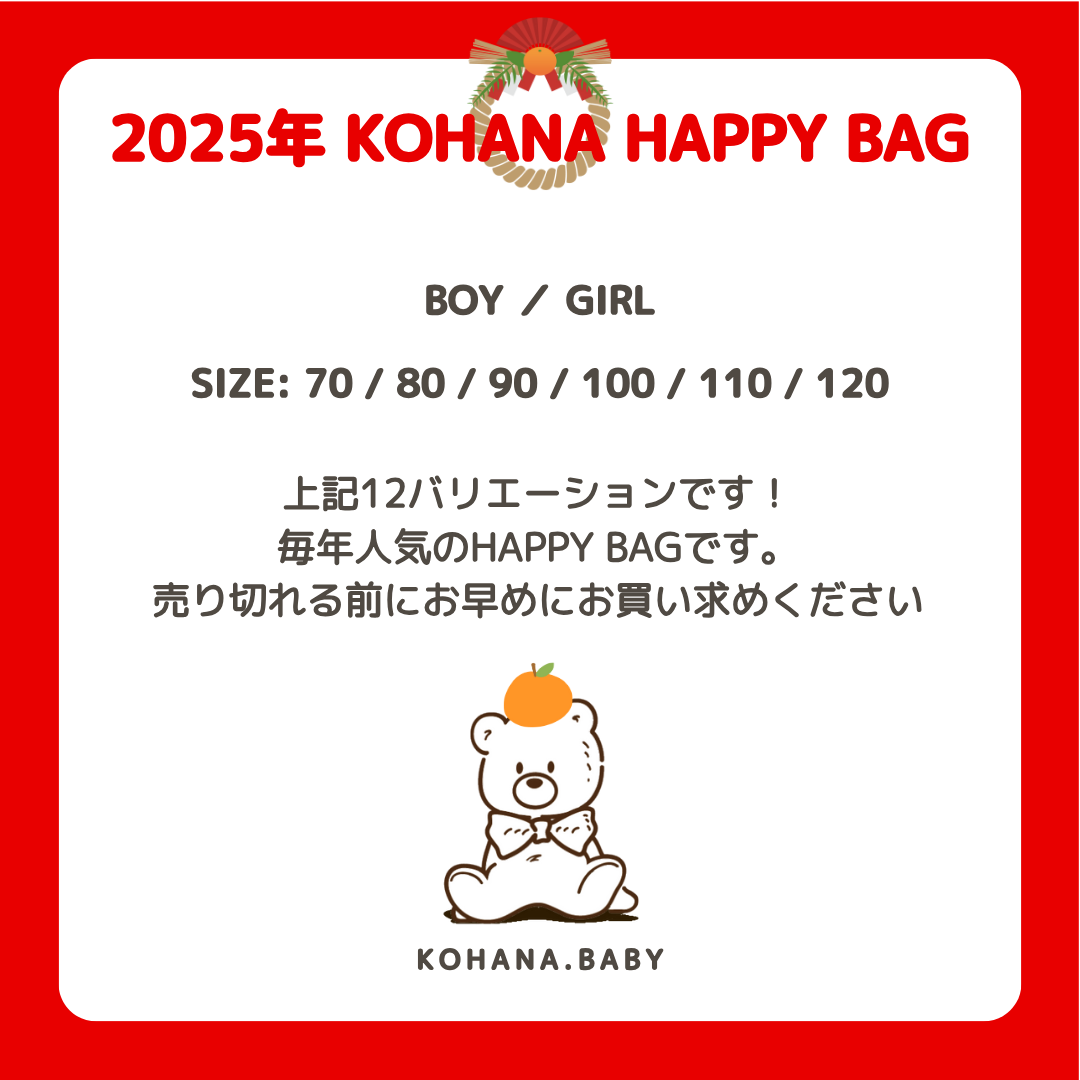 【2025年】HAPPY BAG