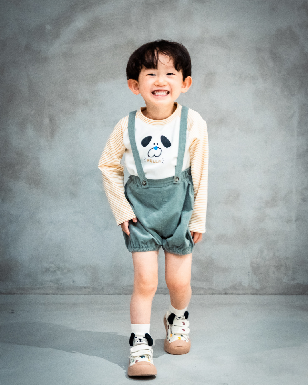 Stretch Smooth Dog Raglan T-shirt [110092] 