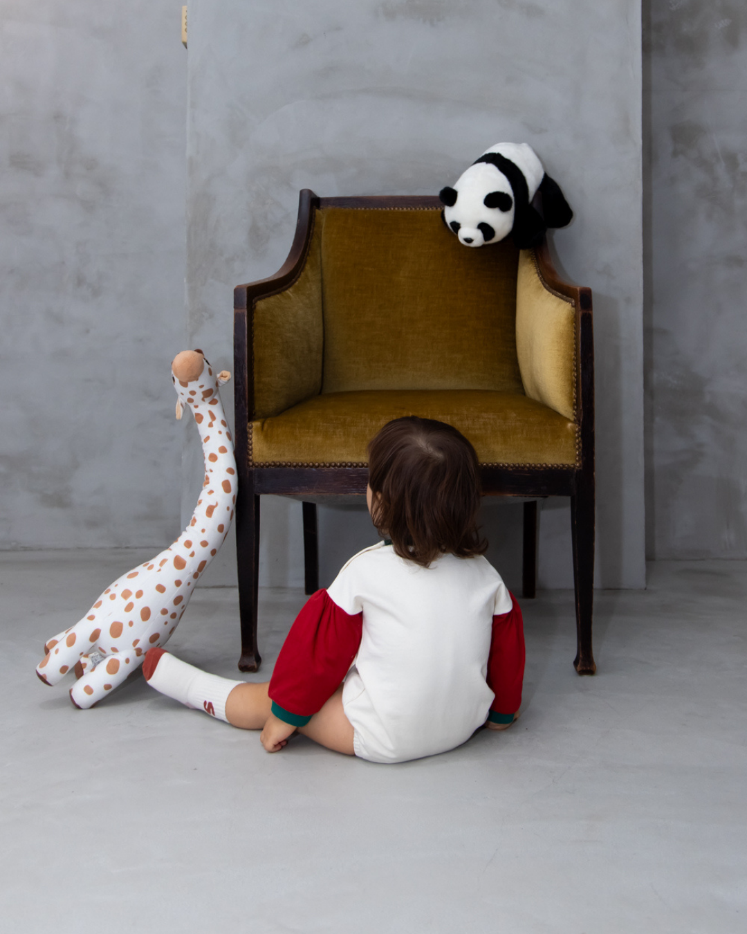(Pre-order item) Retro Doggie Romper [110083] 