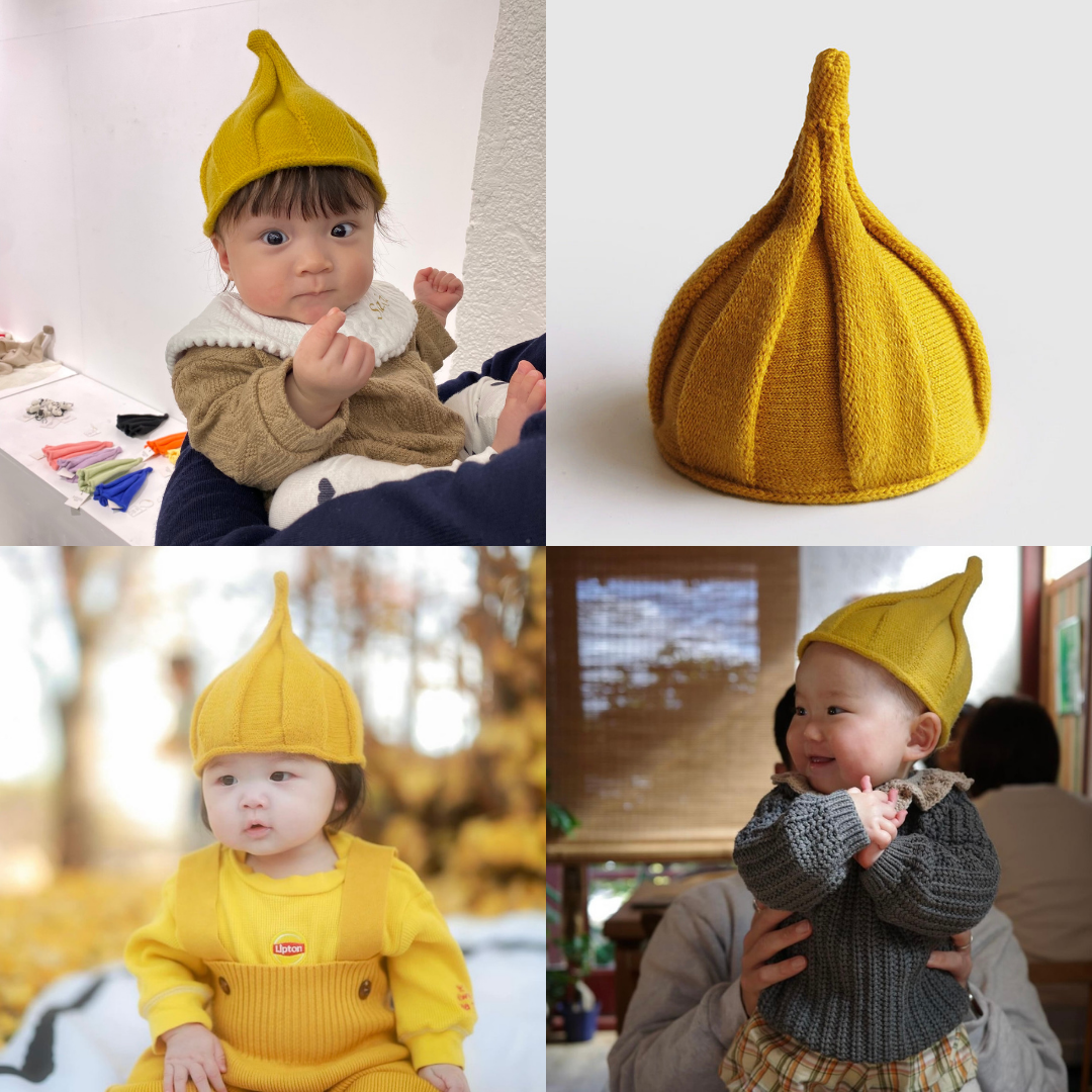 HER UP TO クリーム色 ニット帽 HER UP TO クリーム色 ニット帽 HER UP TO クリーム色 ニット帽