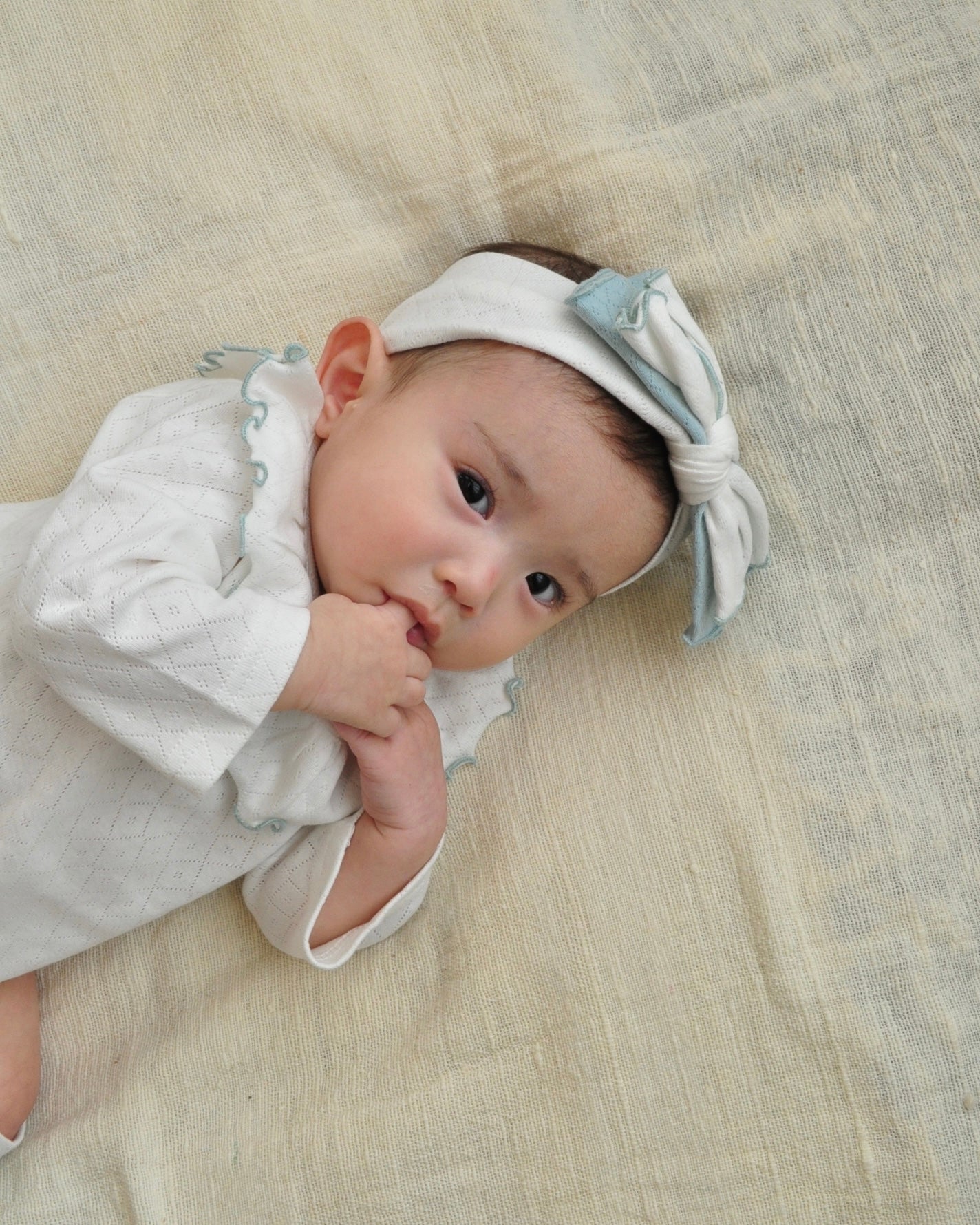 Eyelet Fraise Hair Band【110128】 (green)