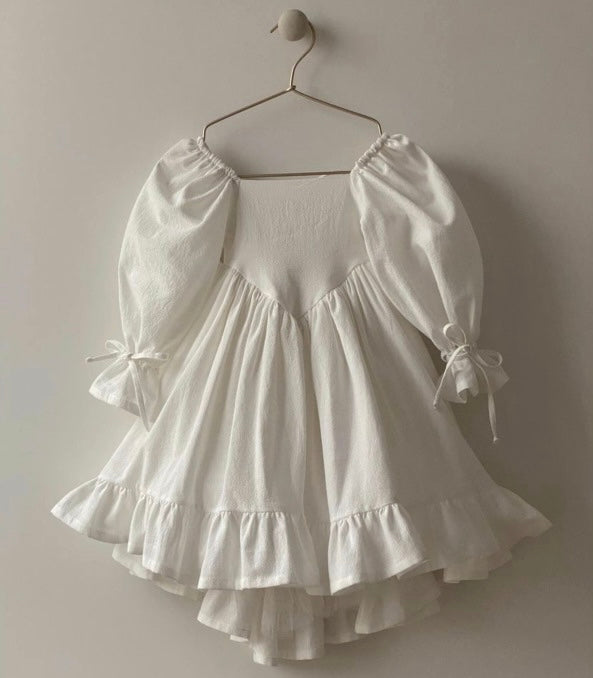 White special long dress [K181] 