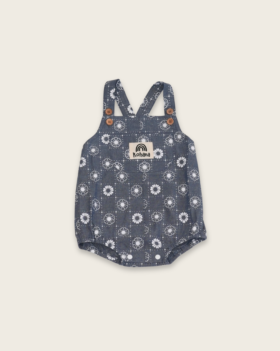 Daisy Denim Rompers【110211】