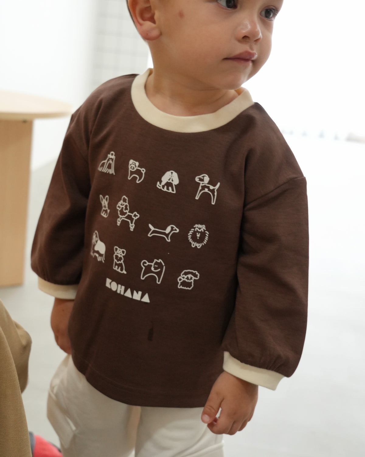 [110344] (Brown) Puppy T-shirt