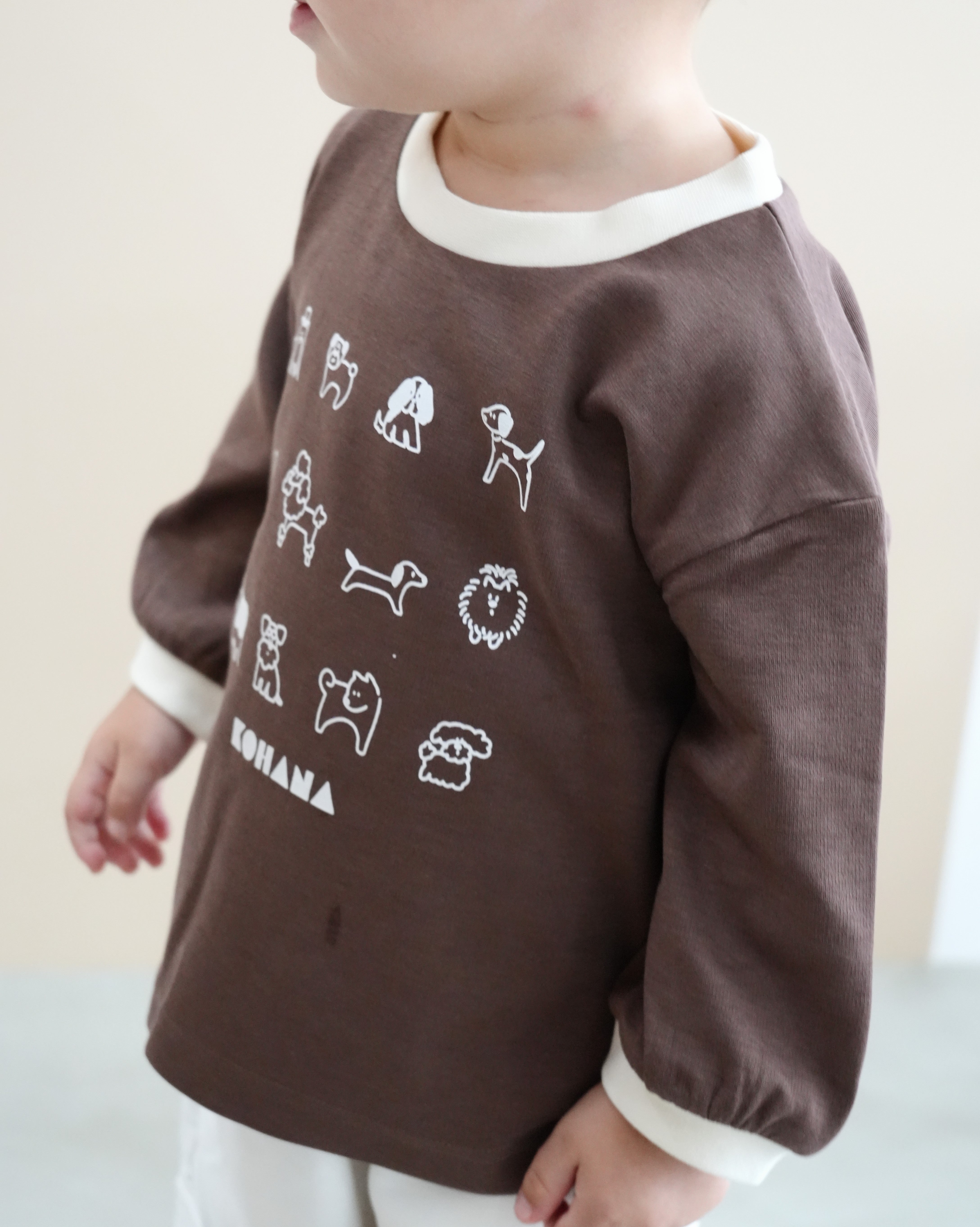 [110344] (Brown) Puppy T-shirt