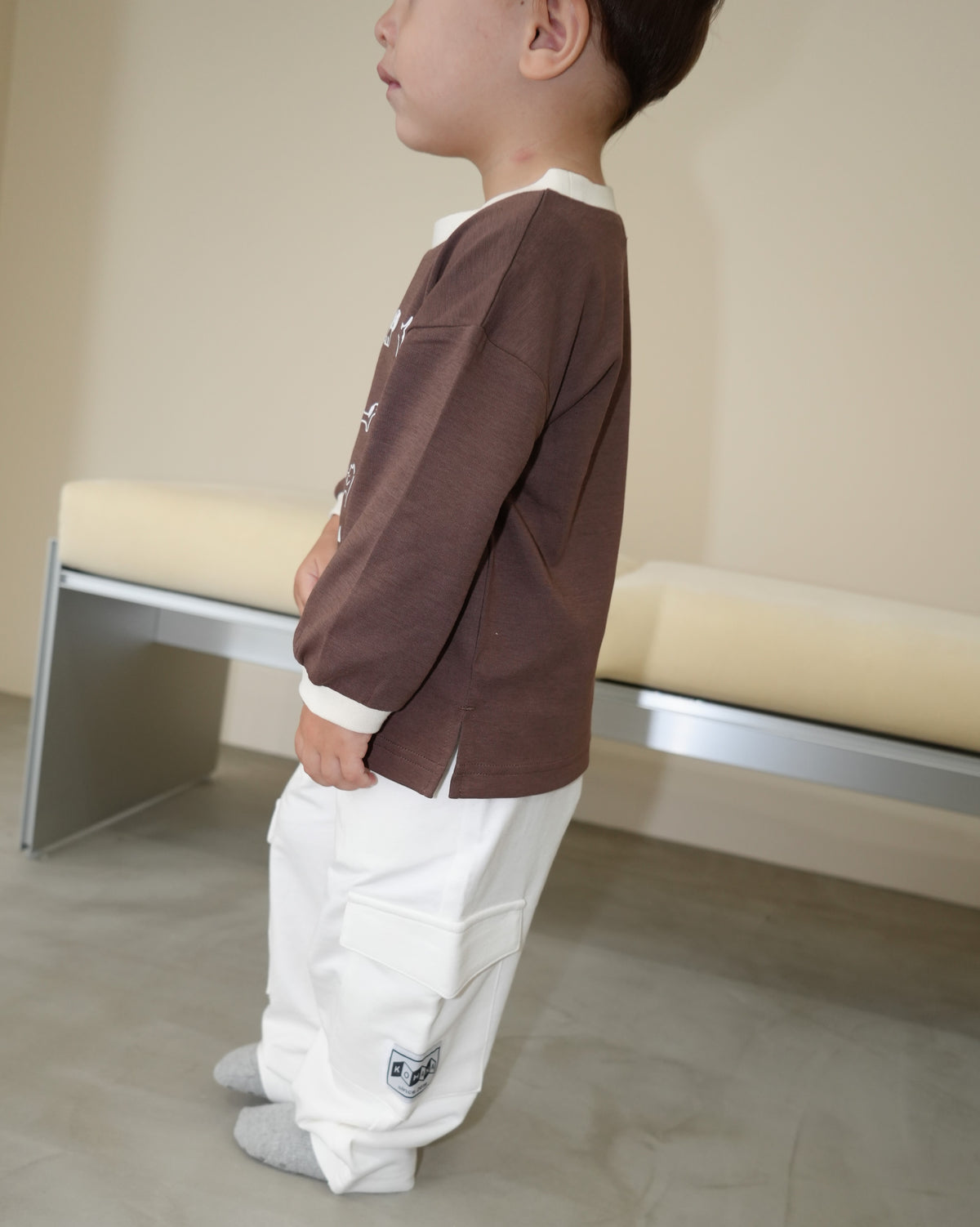 [110344] (Brown) Puppy T-shirt