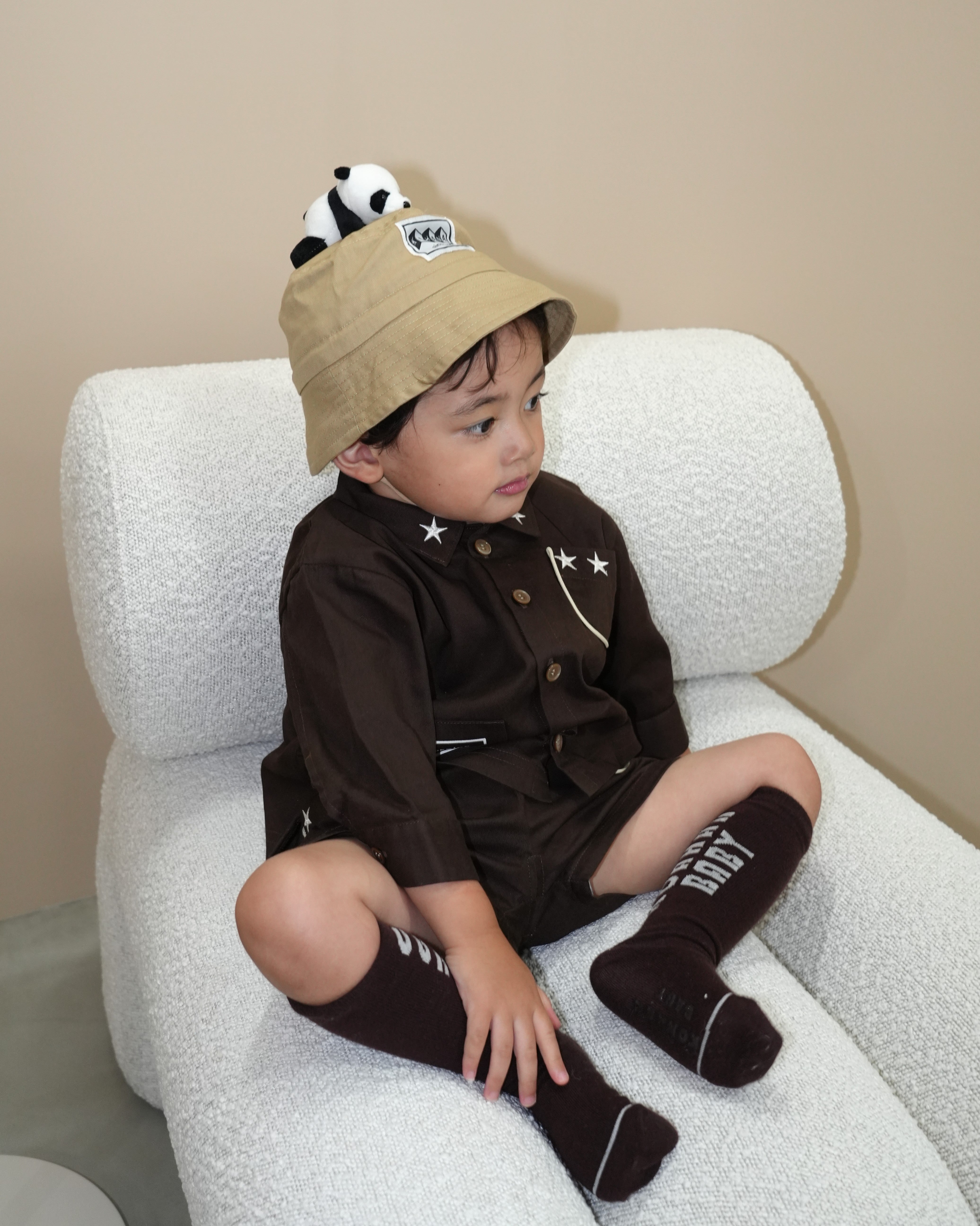 [110415] (dark gray) Cotton Twill Shorts
