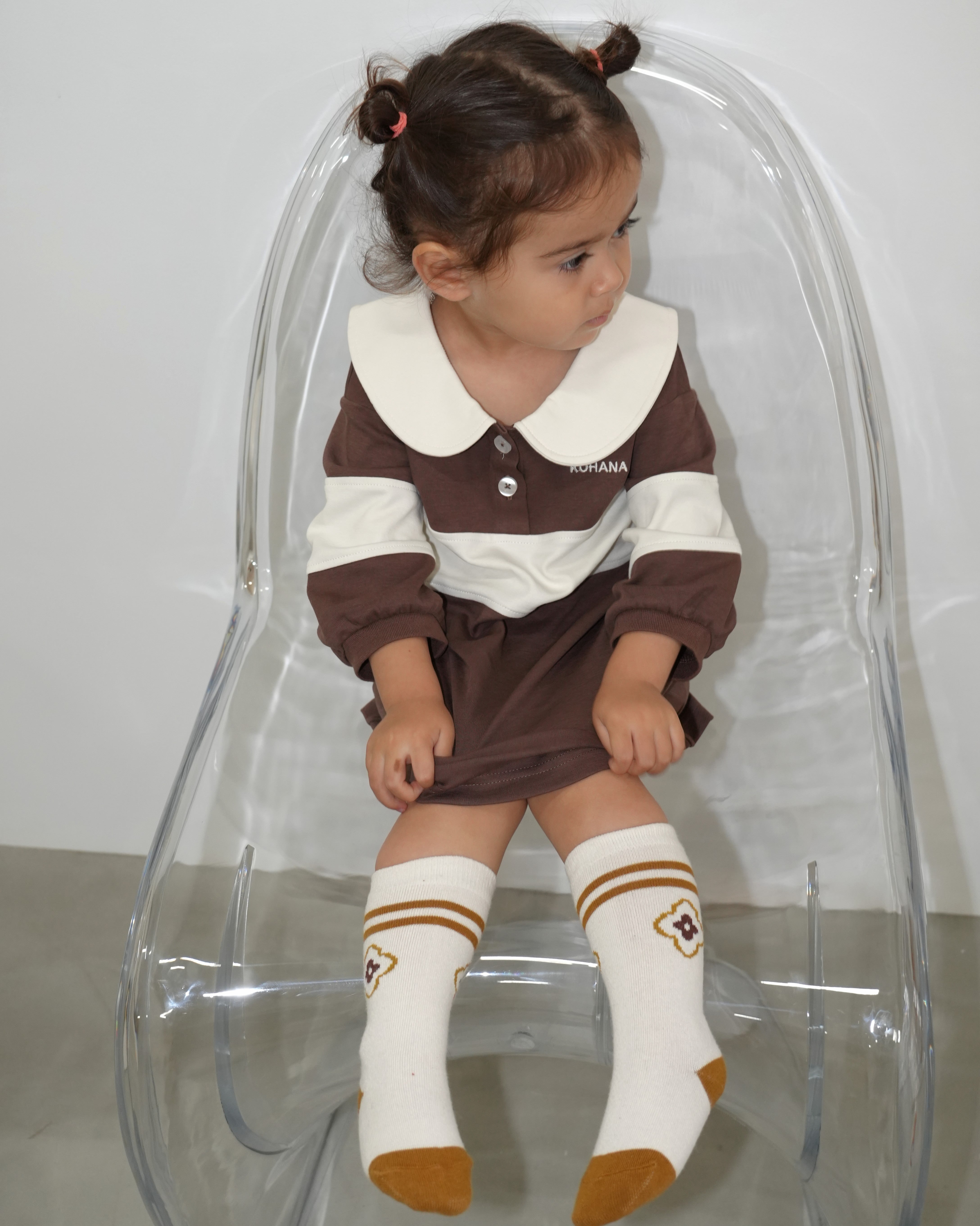 [110345] (brown) Rugby Dress