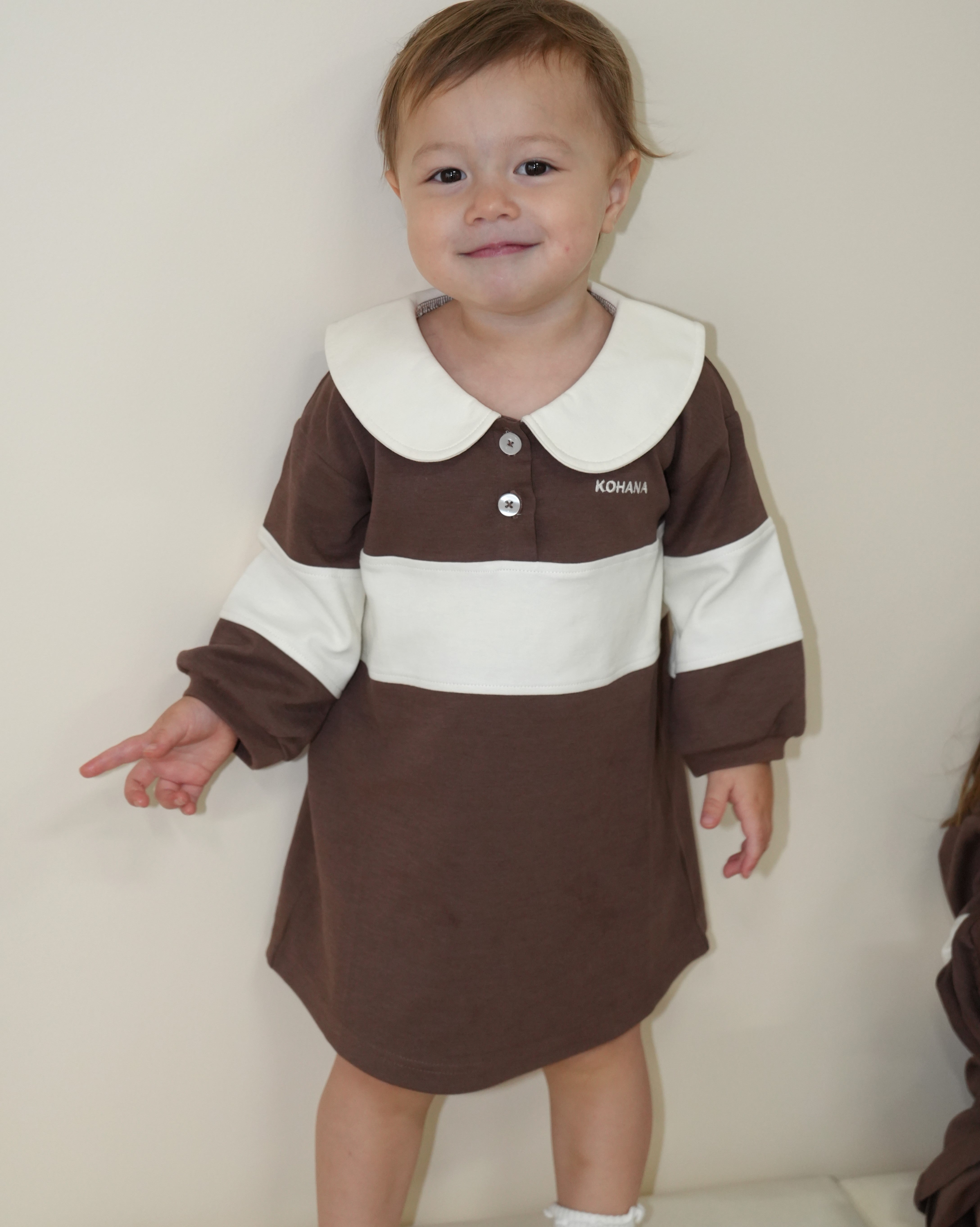[110345] (brown) Rugby Dress