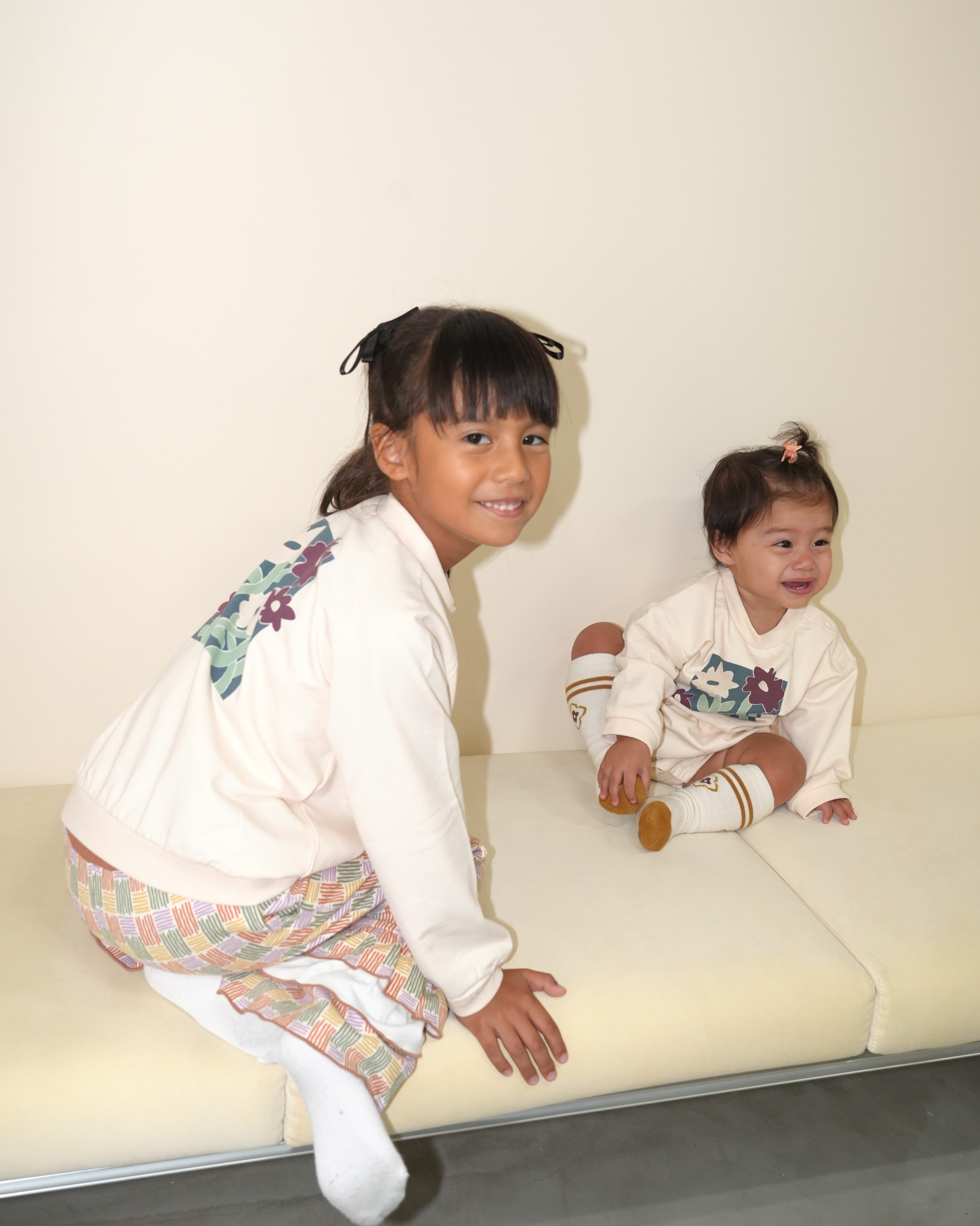 Floral Design Sweatshirt【110372】(子供用)