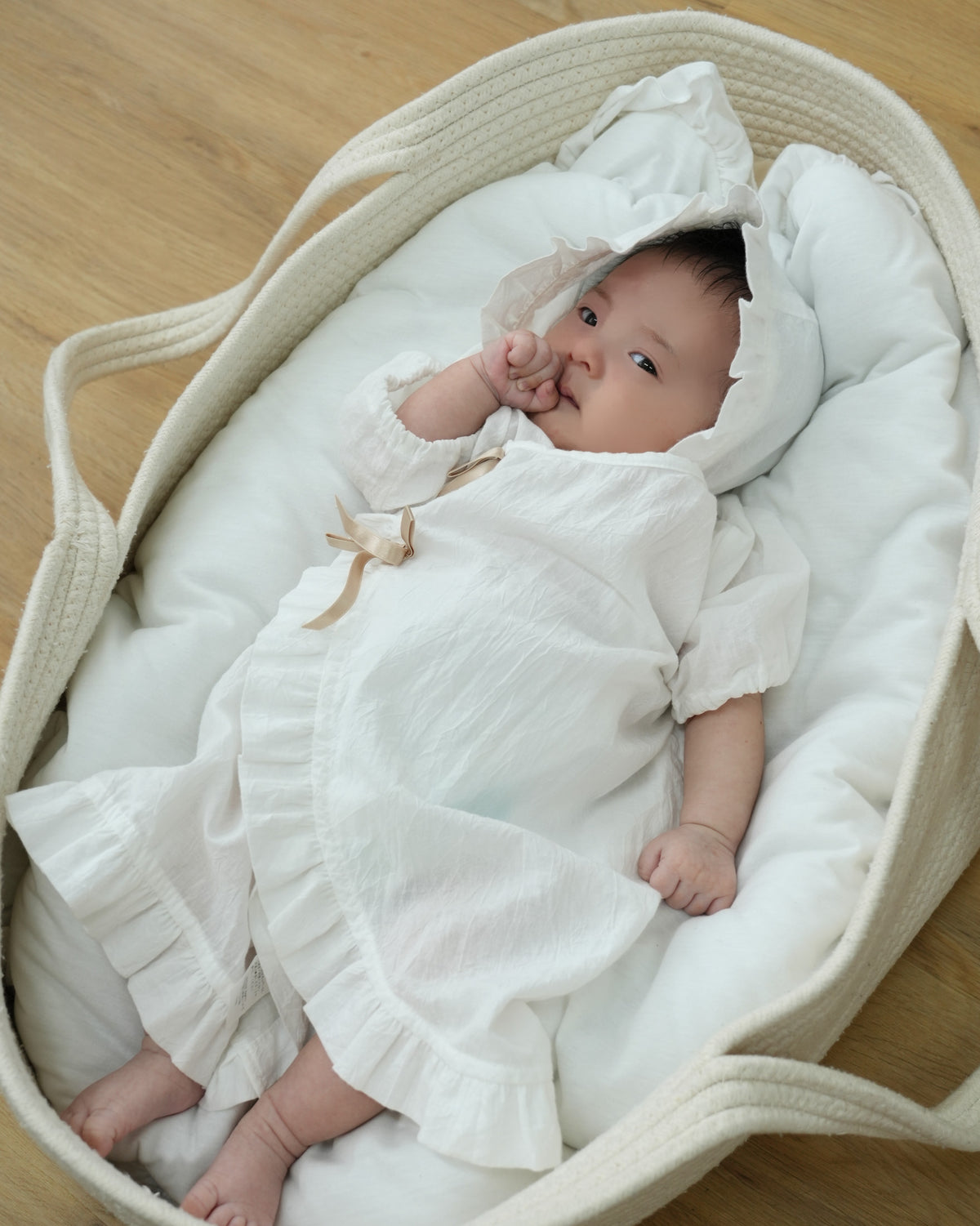 Baby Ceremony Dress (with Bonnet)【110036】