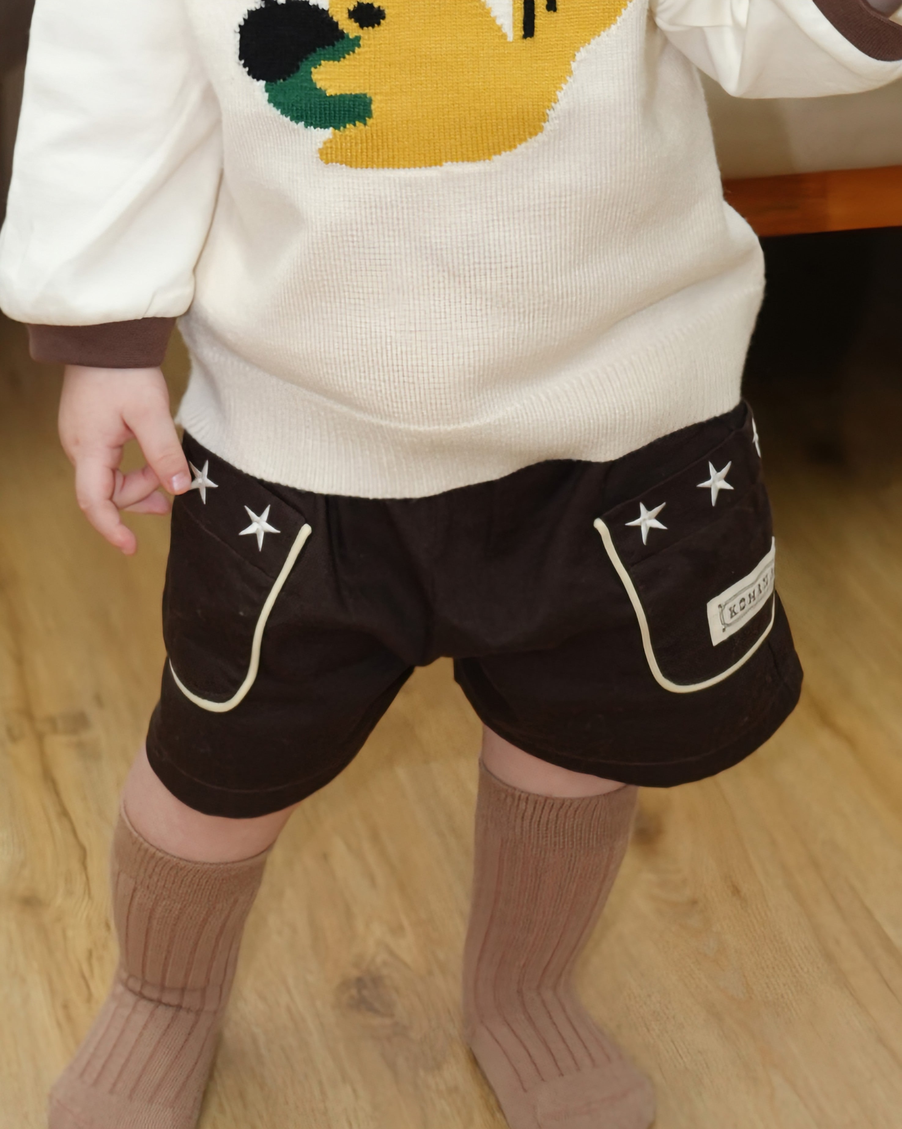 [110415] (dark gray) Cotton Twill Shorts