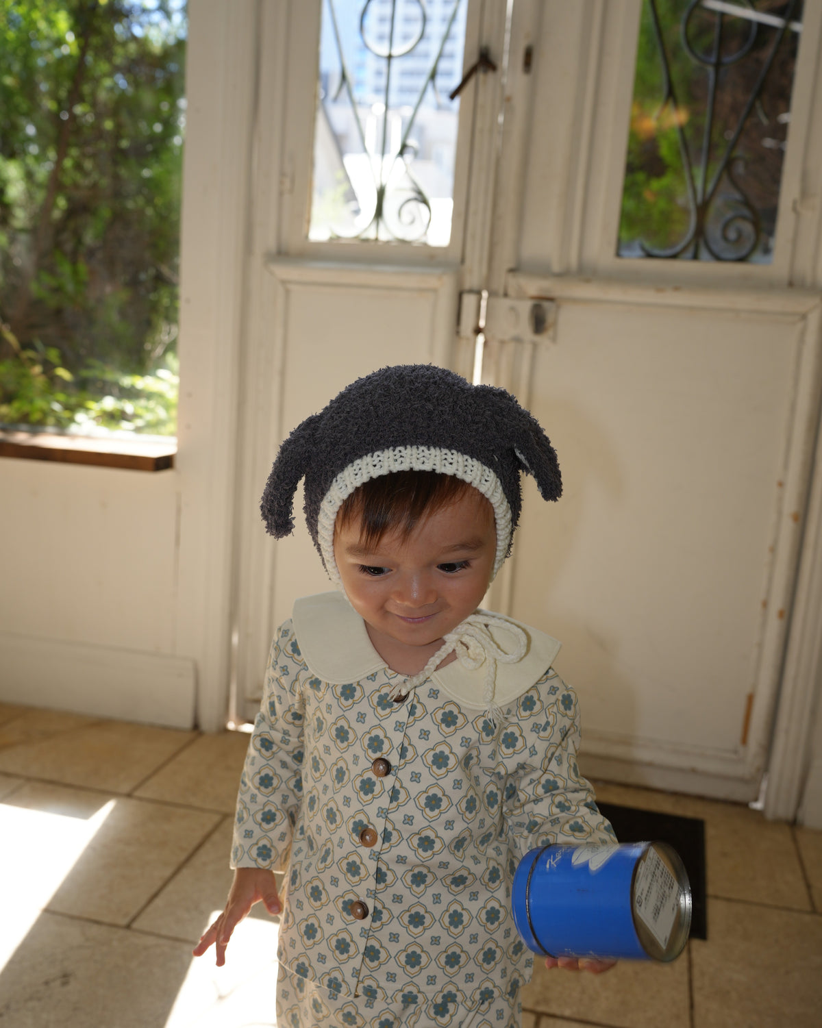 Doggy Knit Bonnet【110643】