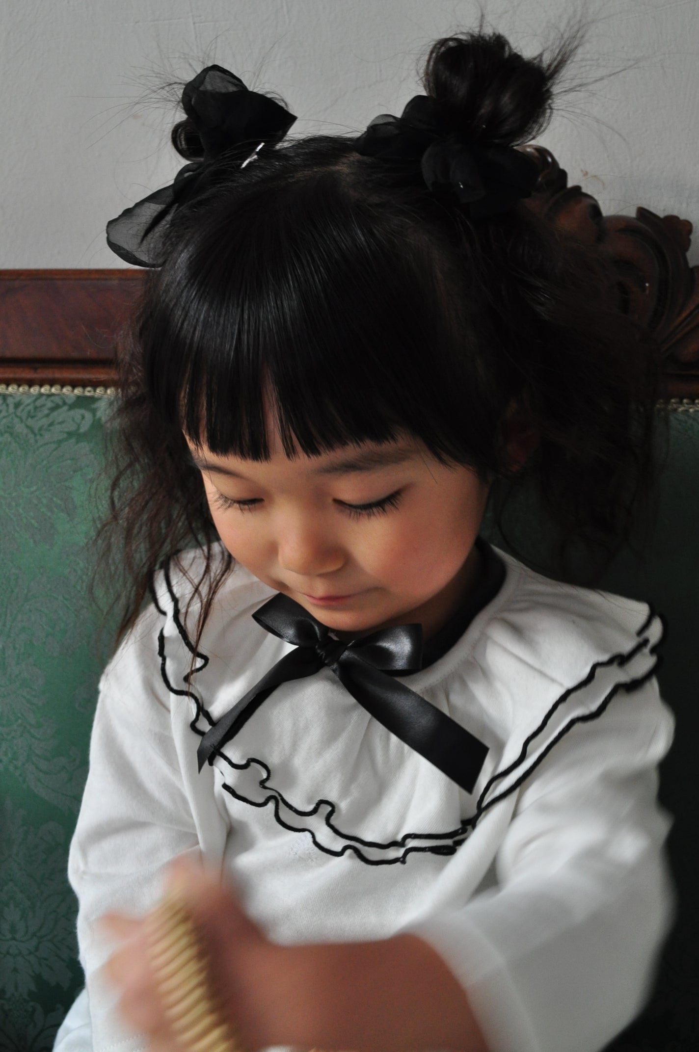 Classical Detachable Collar Pumpkin Pants Two Piece Set【110126】