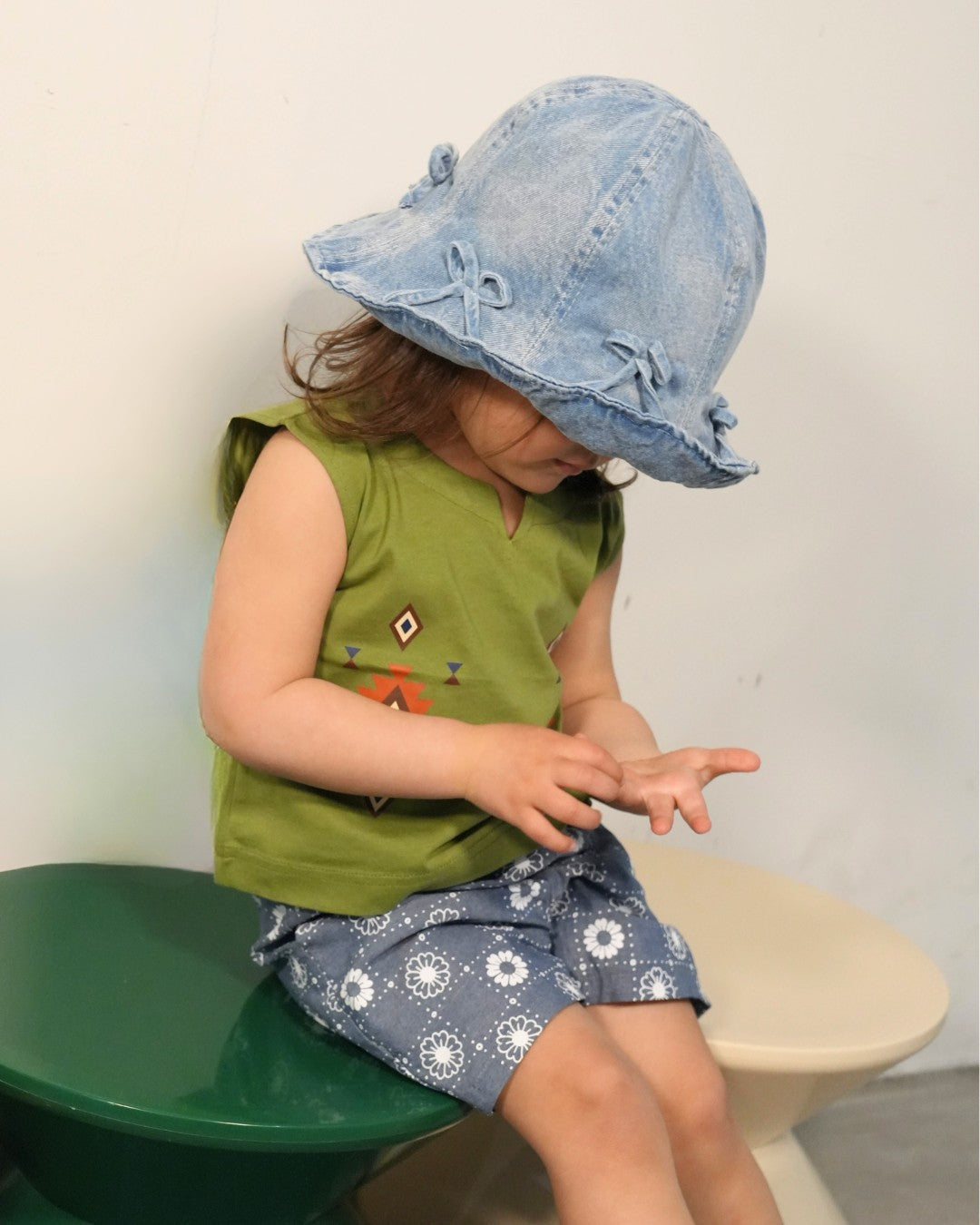 Ortega Sleeveless T-Shirt【110251】 (Khaki)