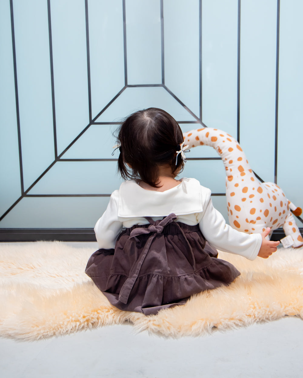 ストレッチスムースセーラーカラーシャツ【110090】（White）