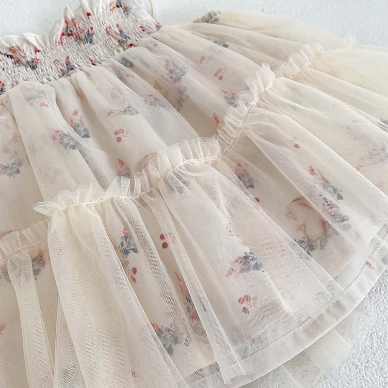 Butterfly tulle romper/dress (with hairband) [N3105] 