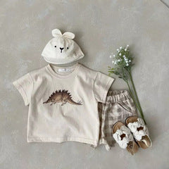 Dinosaur collar tee shirt [SL1048]