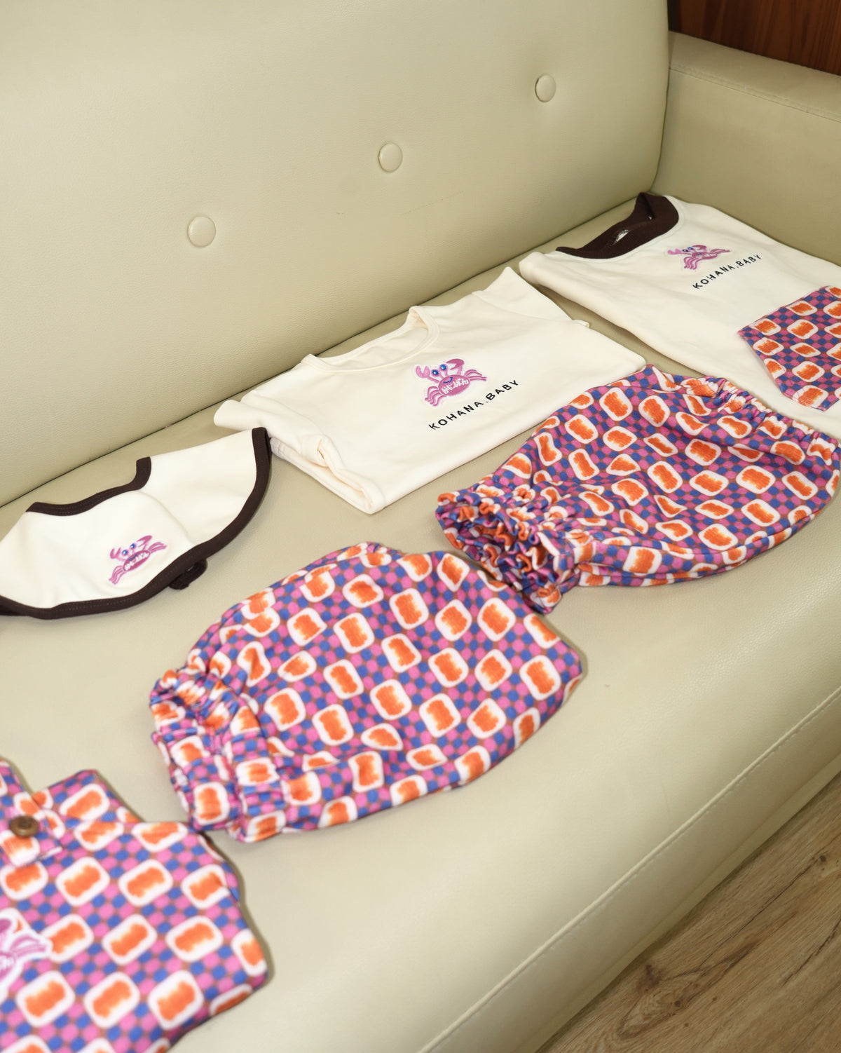 KOHANA × カニパン Long Sleeve Tee & Bloomers Set【110427】