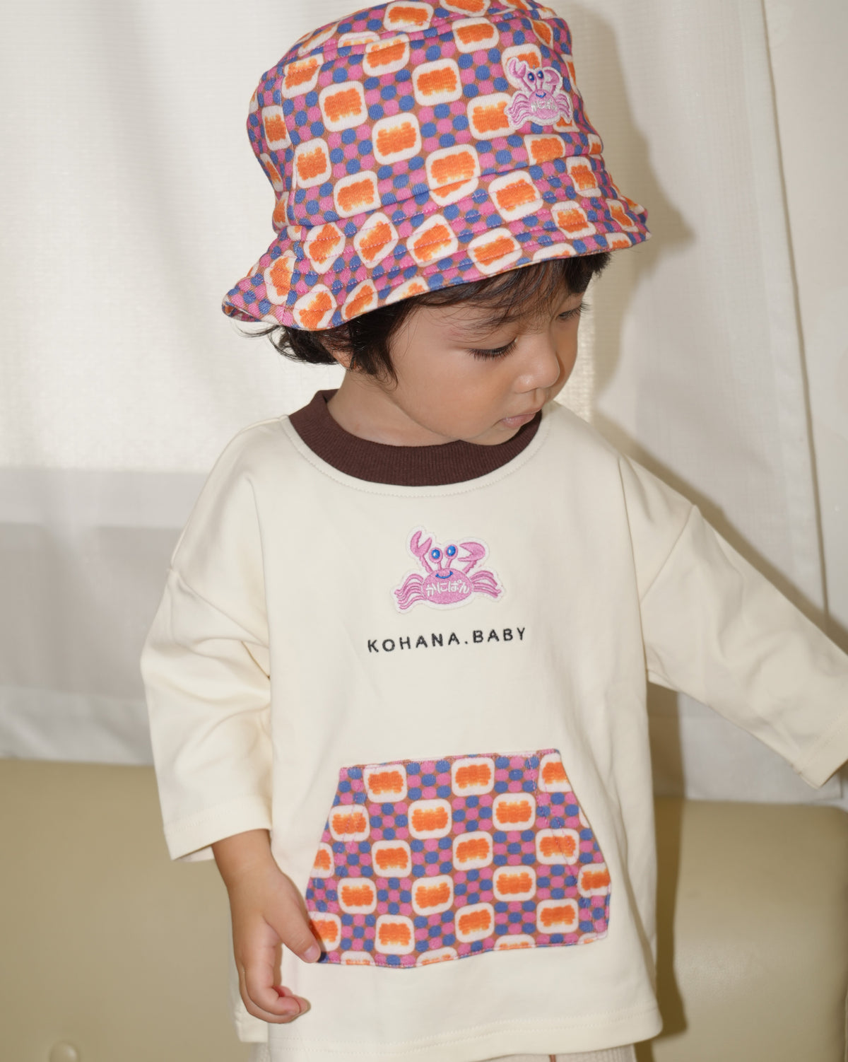 KOHANA × カニパン Pocket 3/4 Sleeve T-Shirt 【110428】