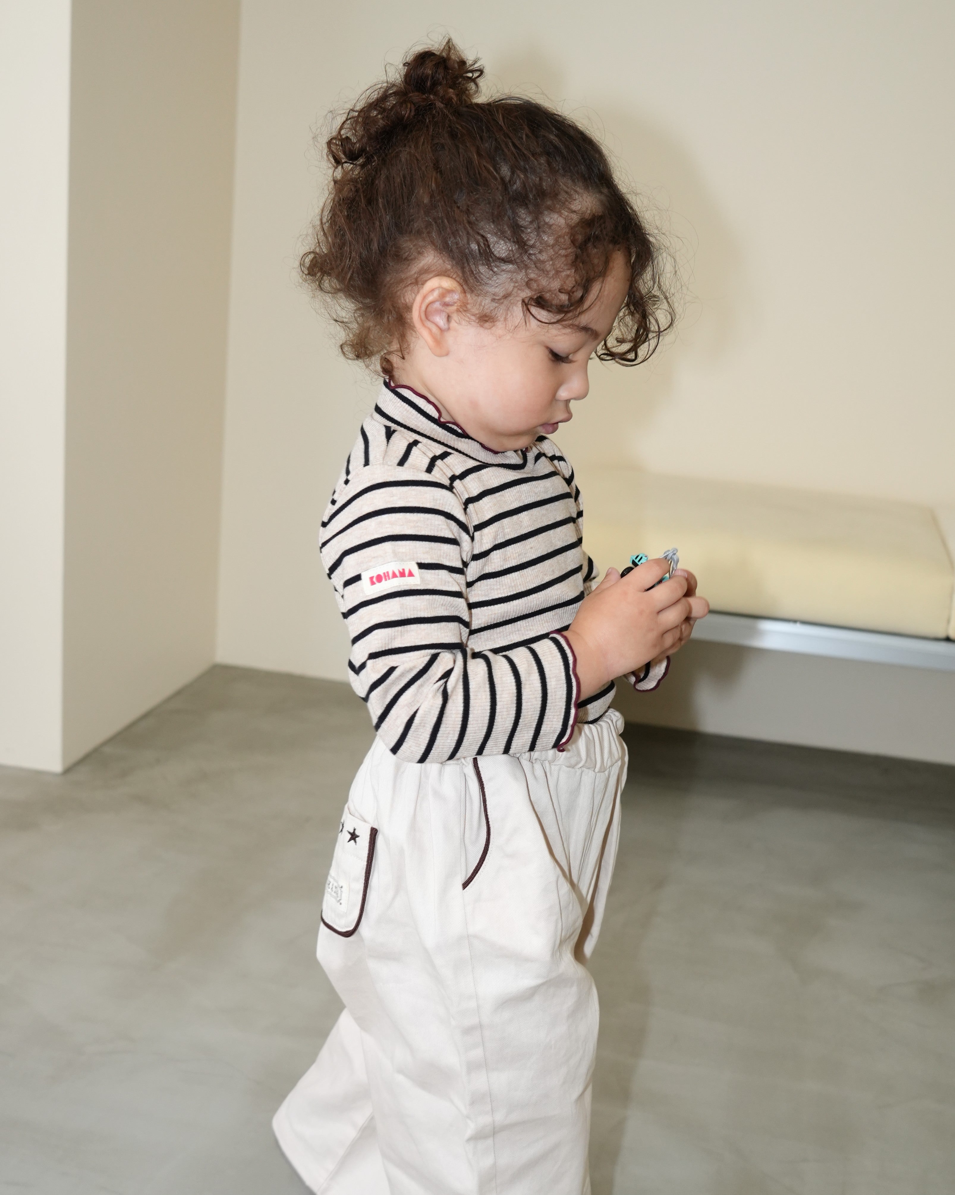 Striped Merrow Tops【110404】 (brown)