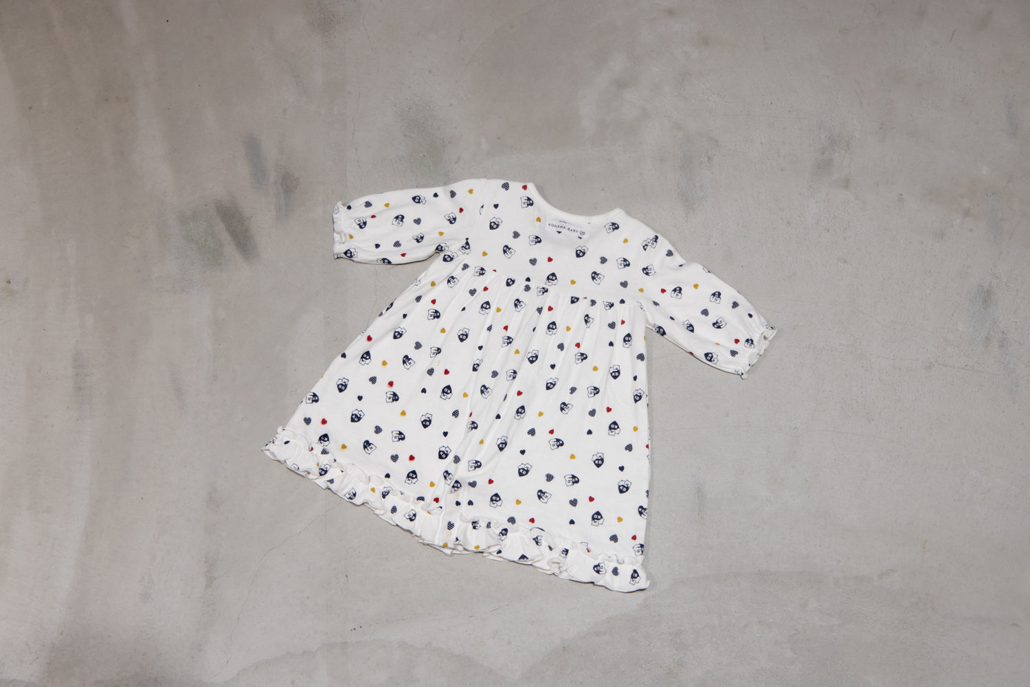 (Pre-order item) Kohana Bear 2-Way All-Over Dress [110085] 
