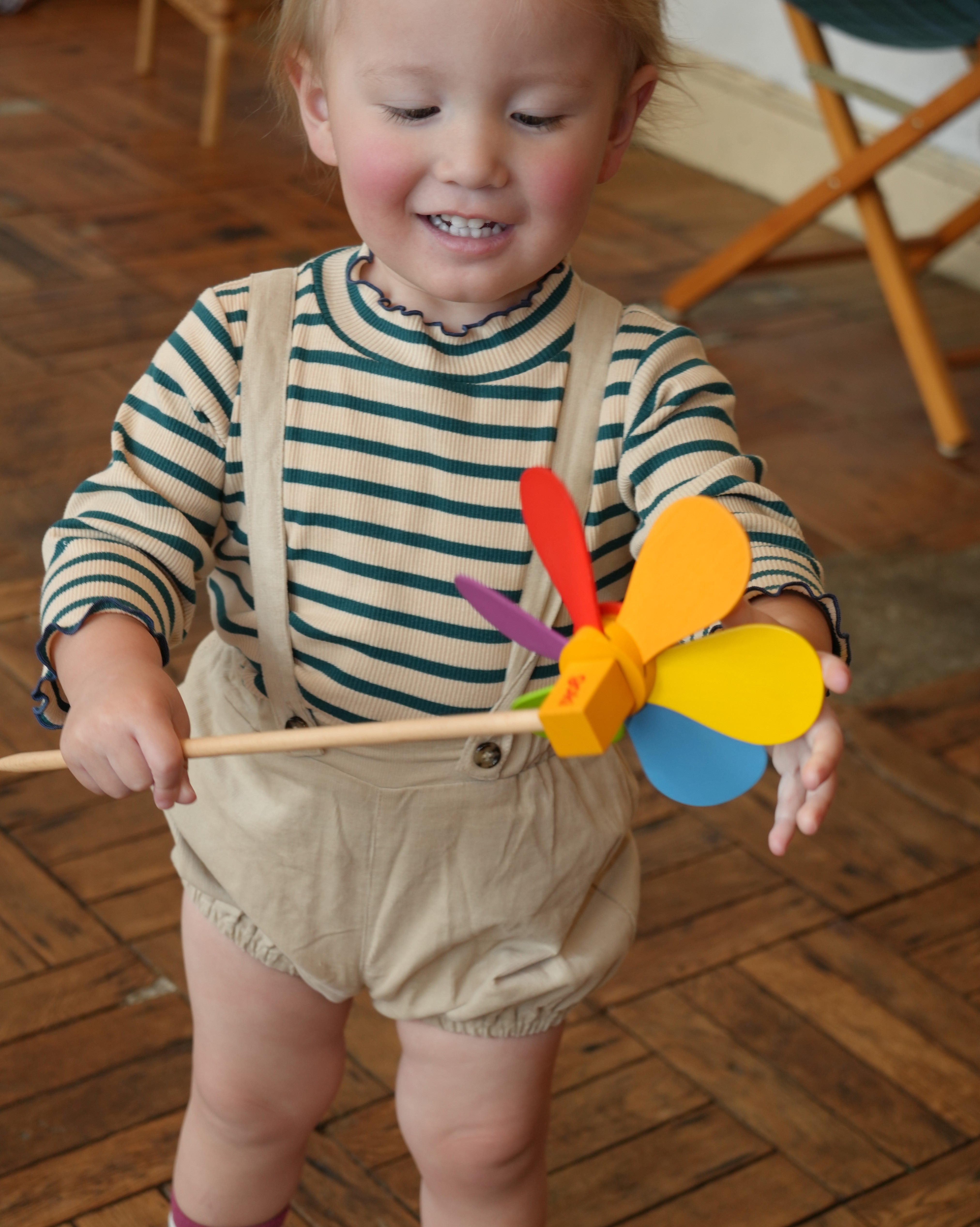 ボーダートップス【110205】(green)