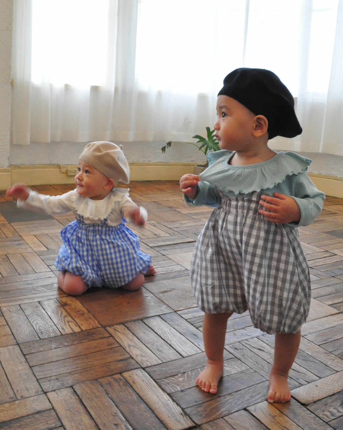 バルーンブルマサロペット【110043】（gray）