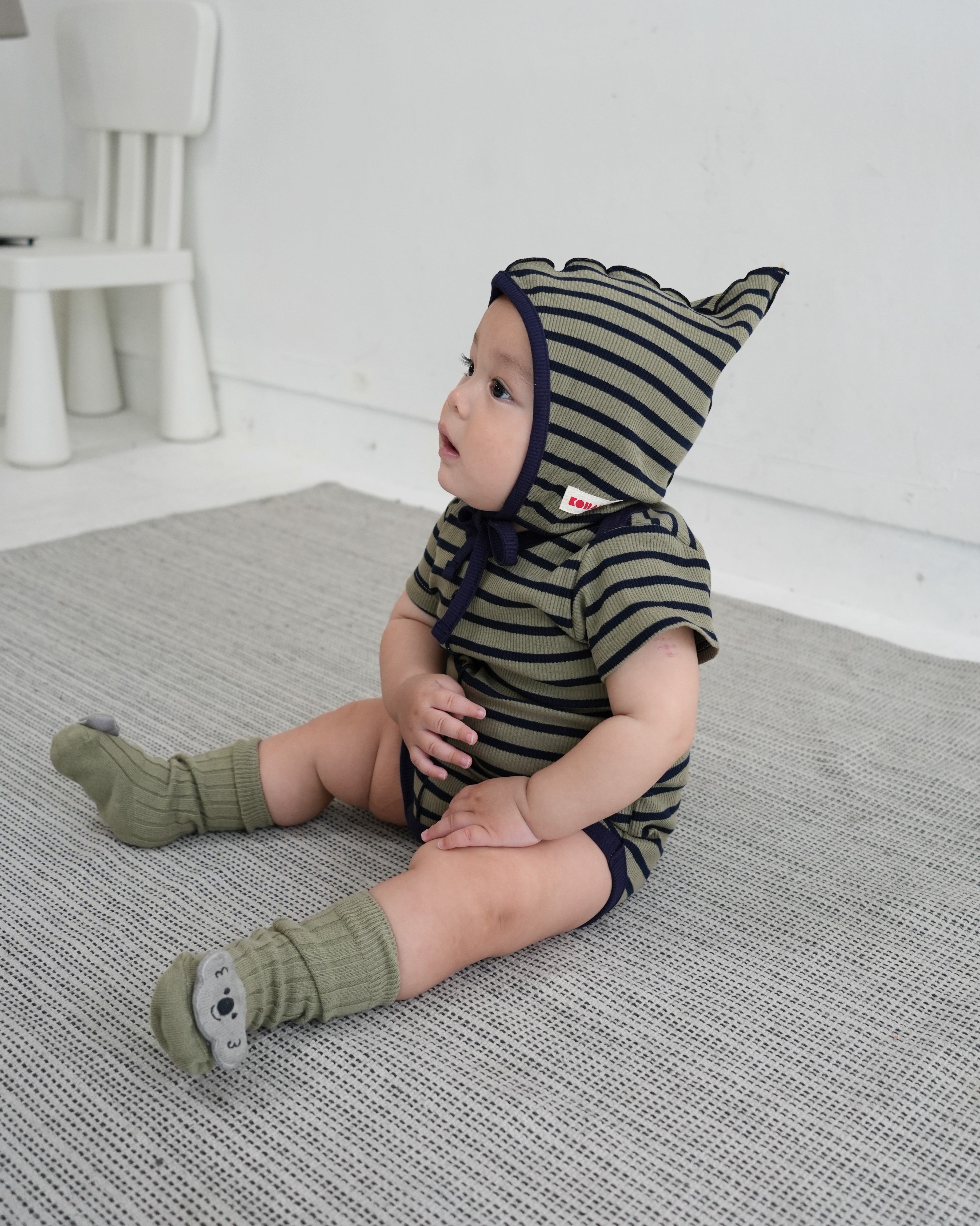 Striped Merrow Bonnet【150012】