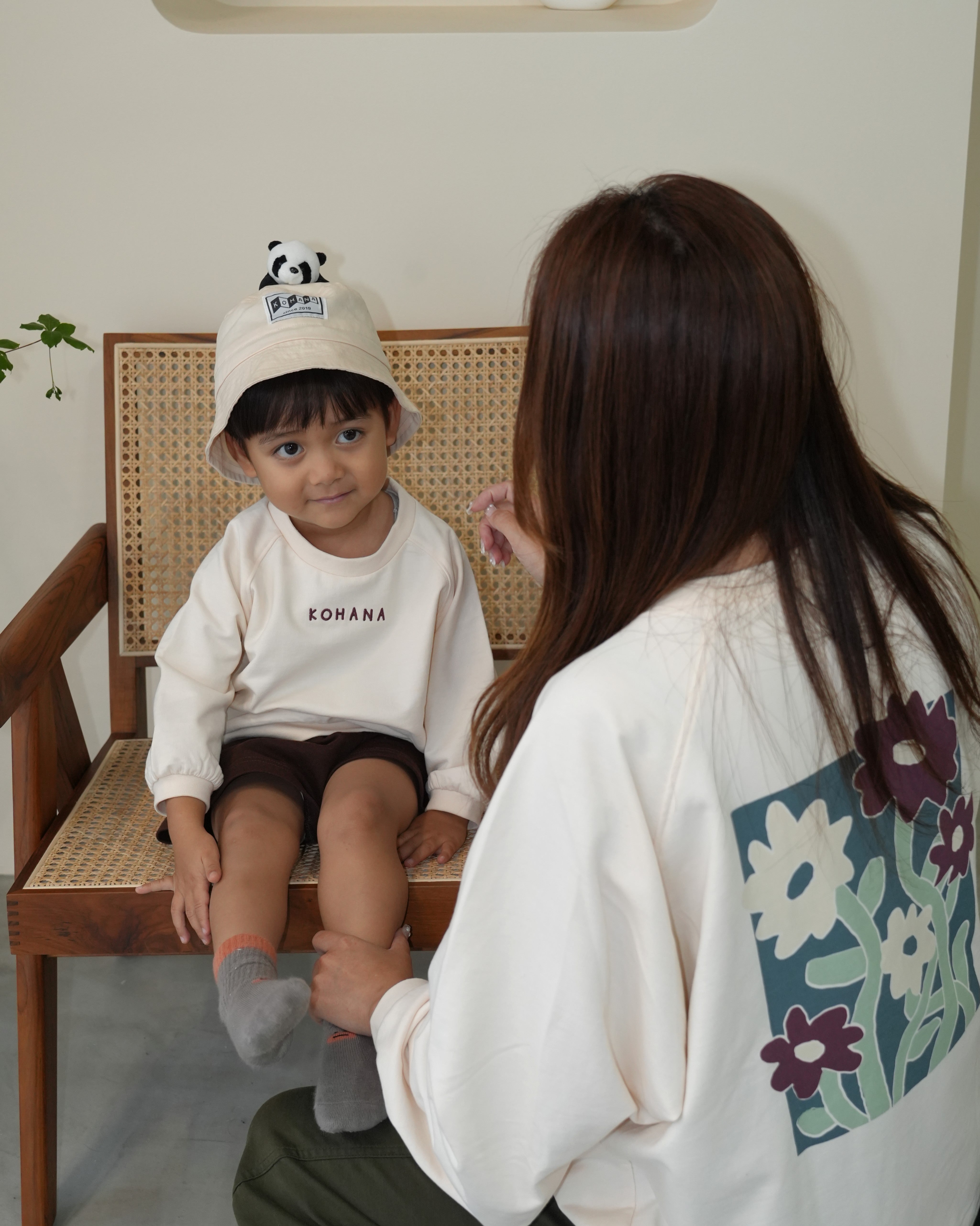 Floral Design Sweatshirt【110372】(子供用)