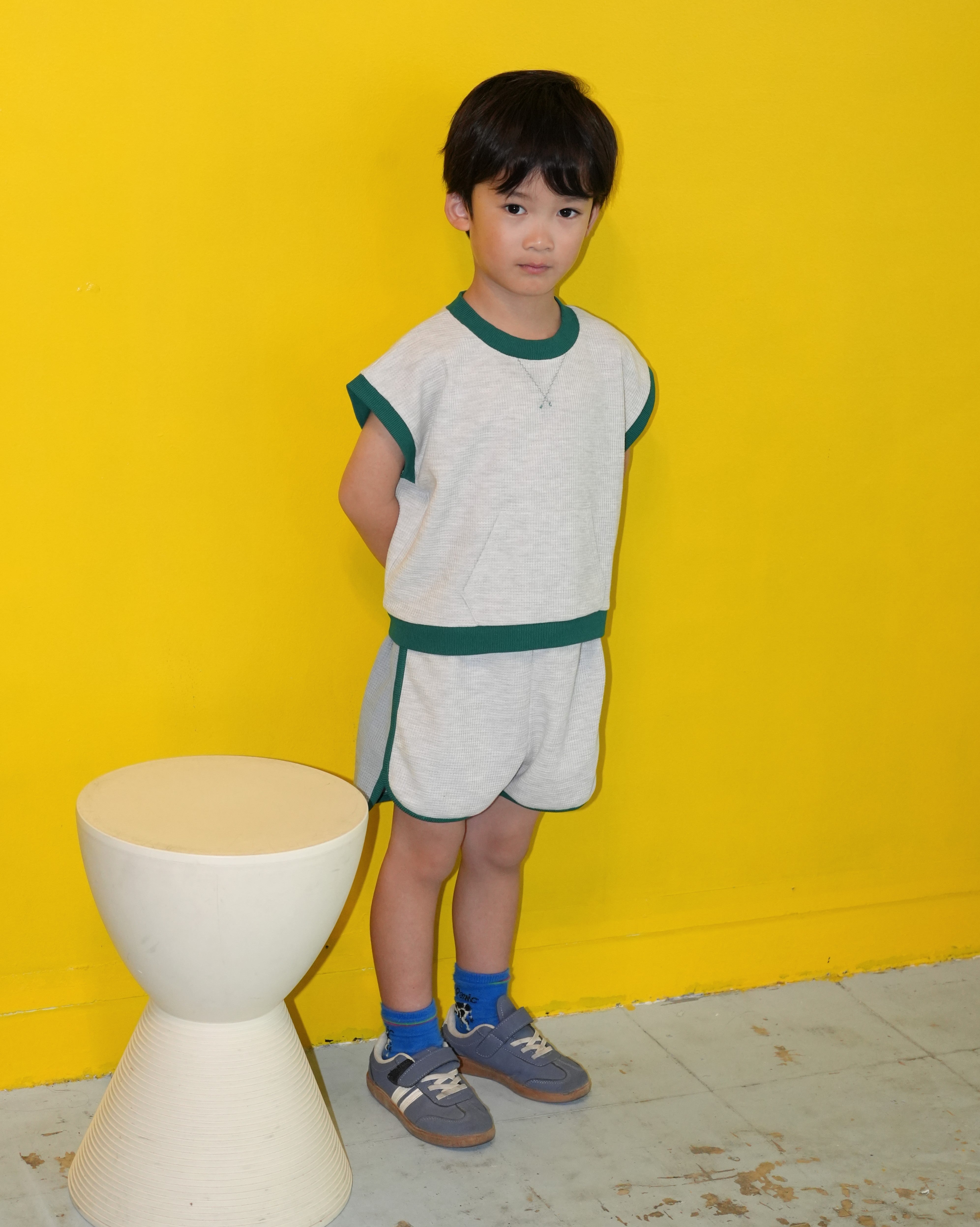 Neon Color Running Pants【150020】 (gray)