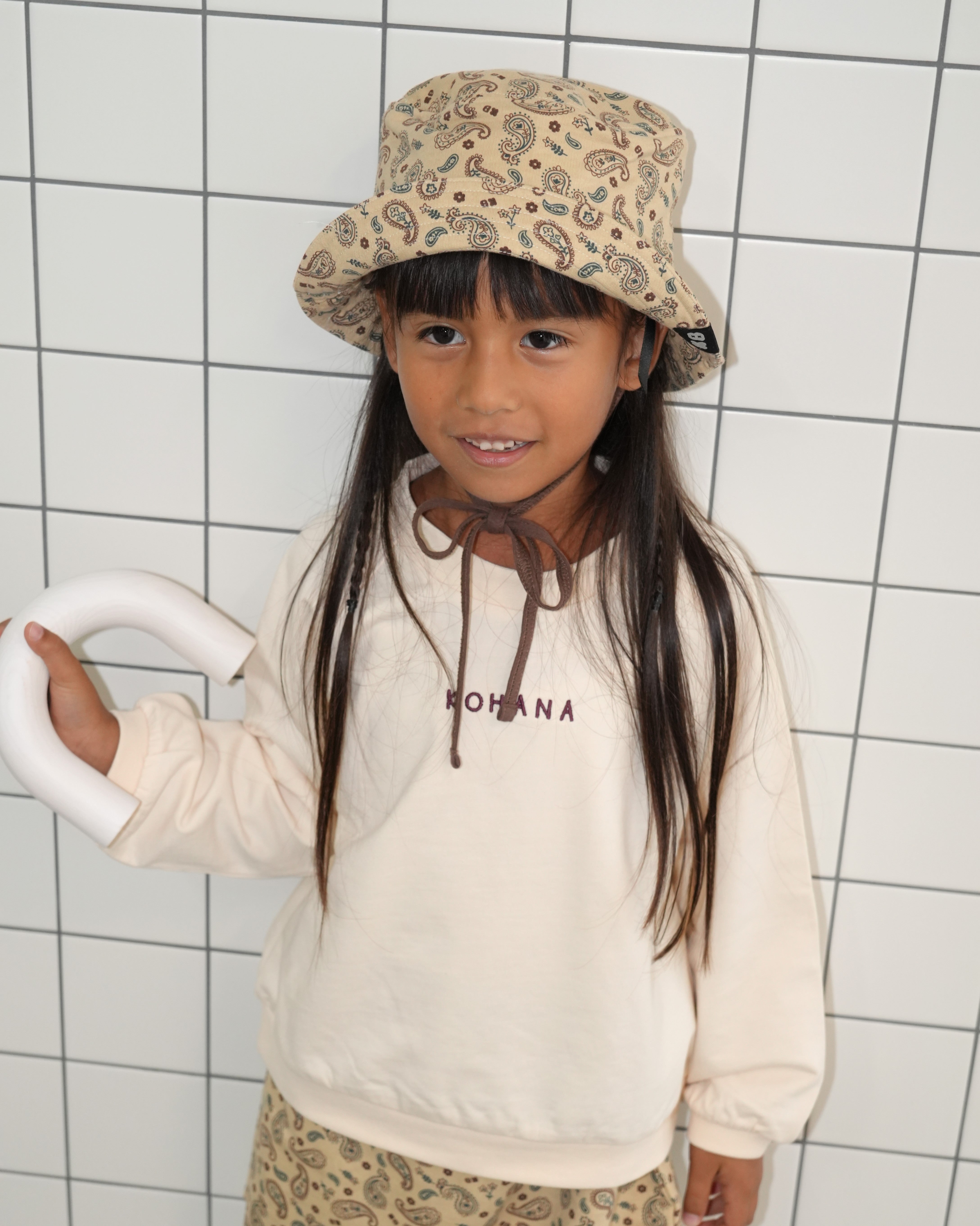 Floral Paisley Bucket Hat【110342】